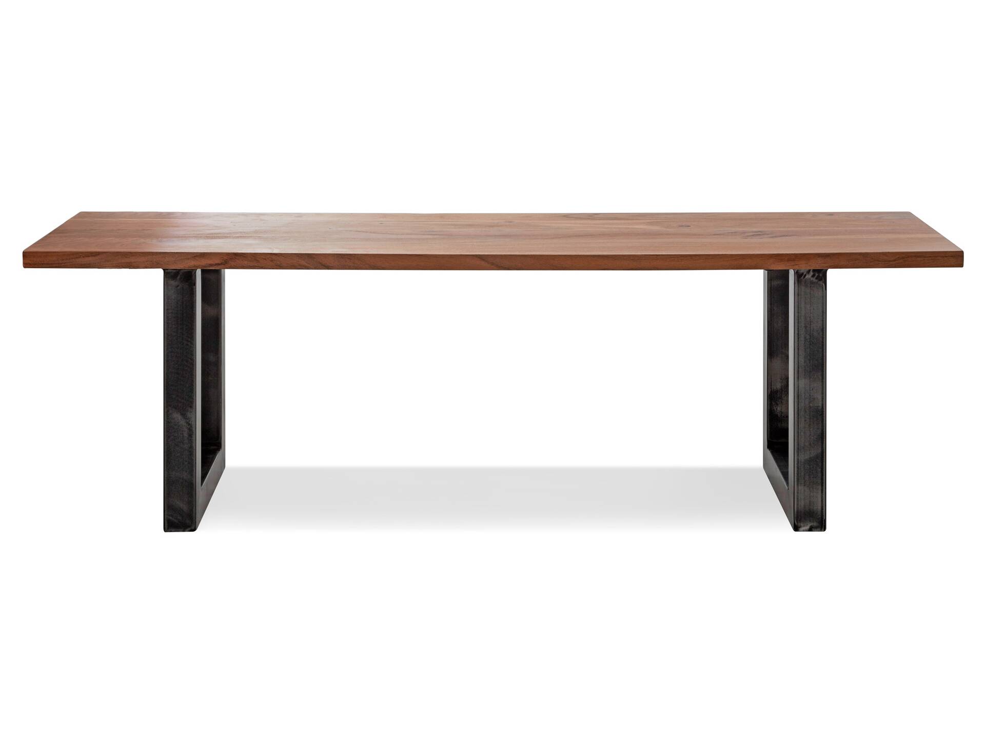 MALLI Sitzbank, Material Massivholz/Metall, Akazie lackiert 