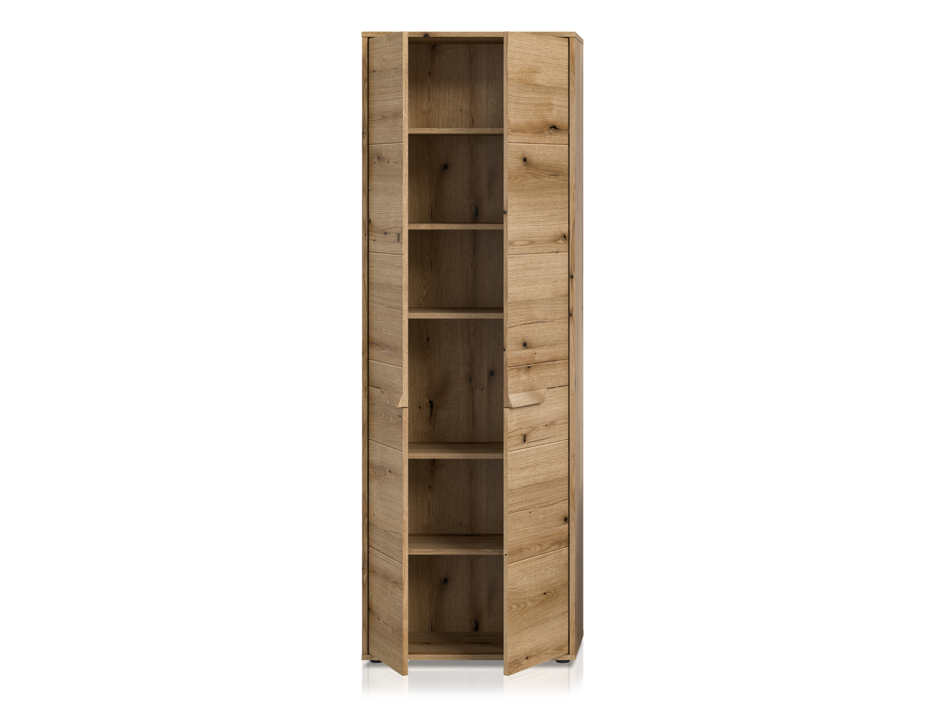 ZANTO Hochschrank schmal, Material Dekorspanplatte, Evoka Oak Nachbildung 