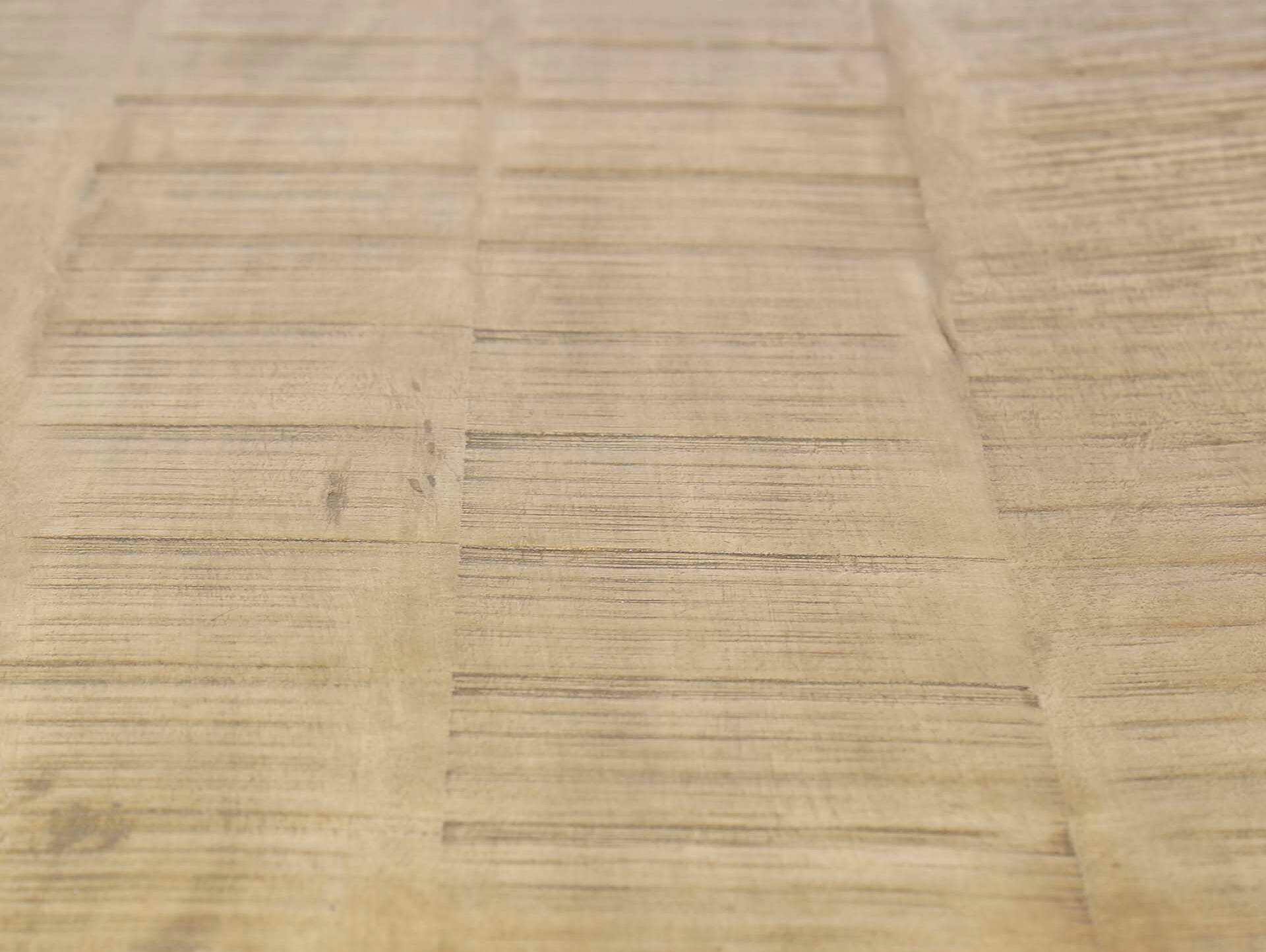 ZANTA Esstisch, Platte: 5 cm, Material Massivholz, Mangoholz 100 cm