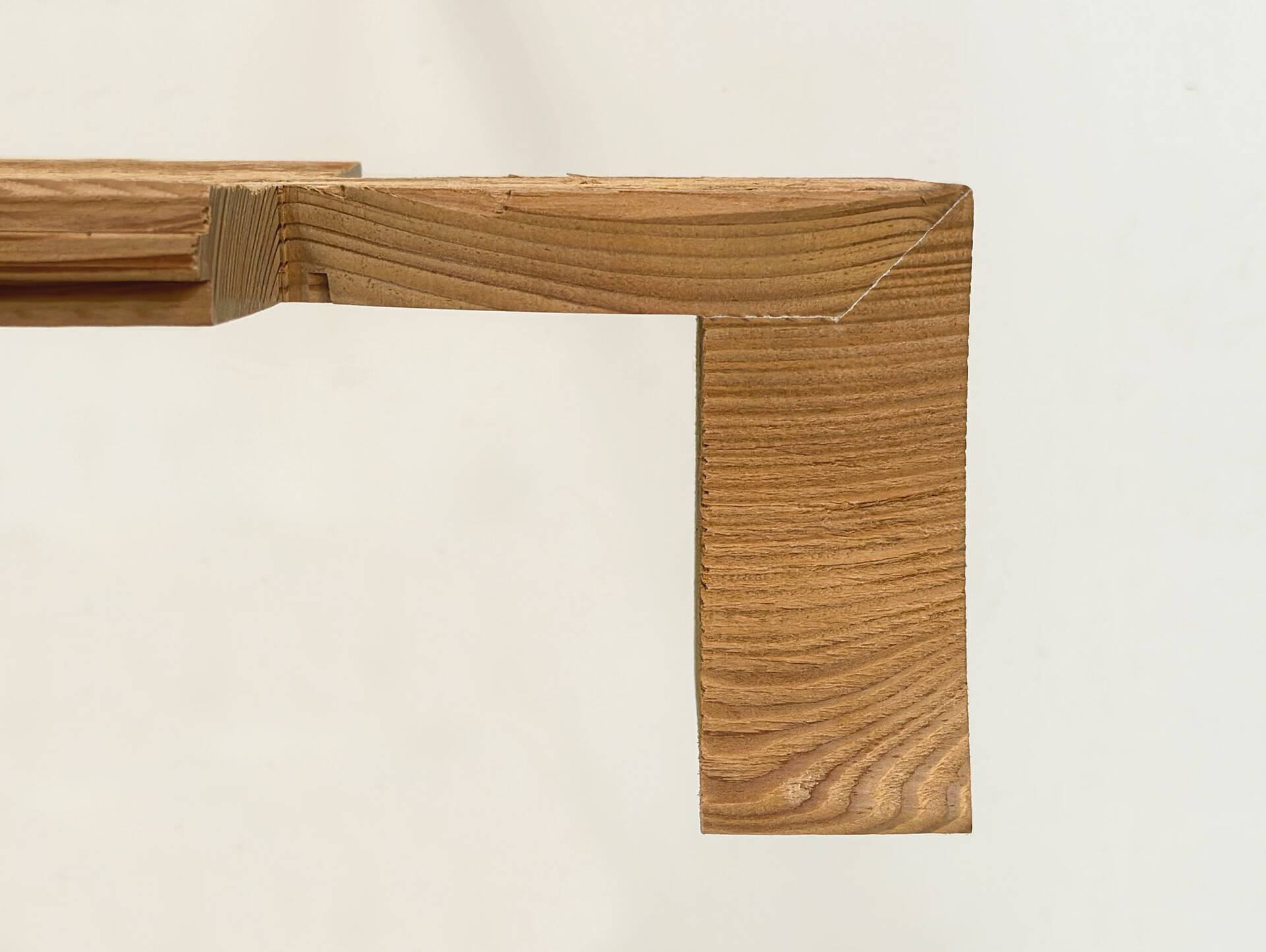 KLINGSCHROT Blockwandschalung/Nut- und Federbrett/Schalungsbrett, Material Massivholz, gehackt/gebürstet THERMO-Fichte | 2.5 Meter