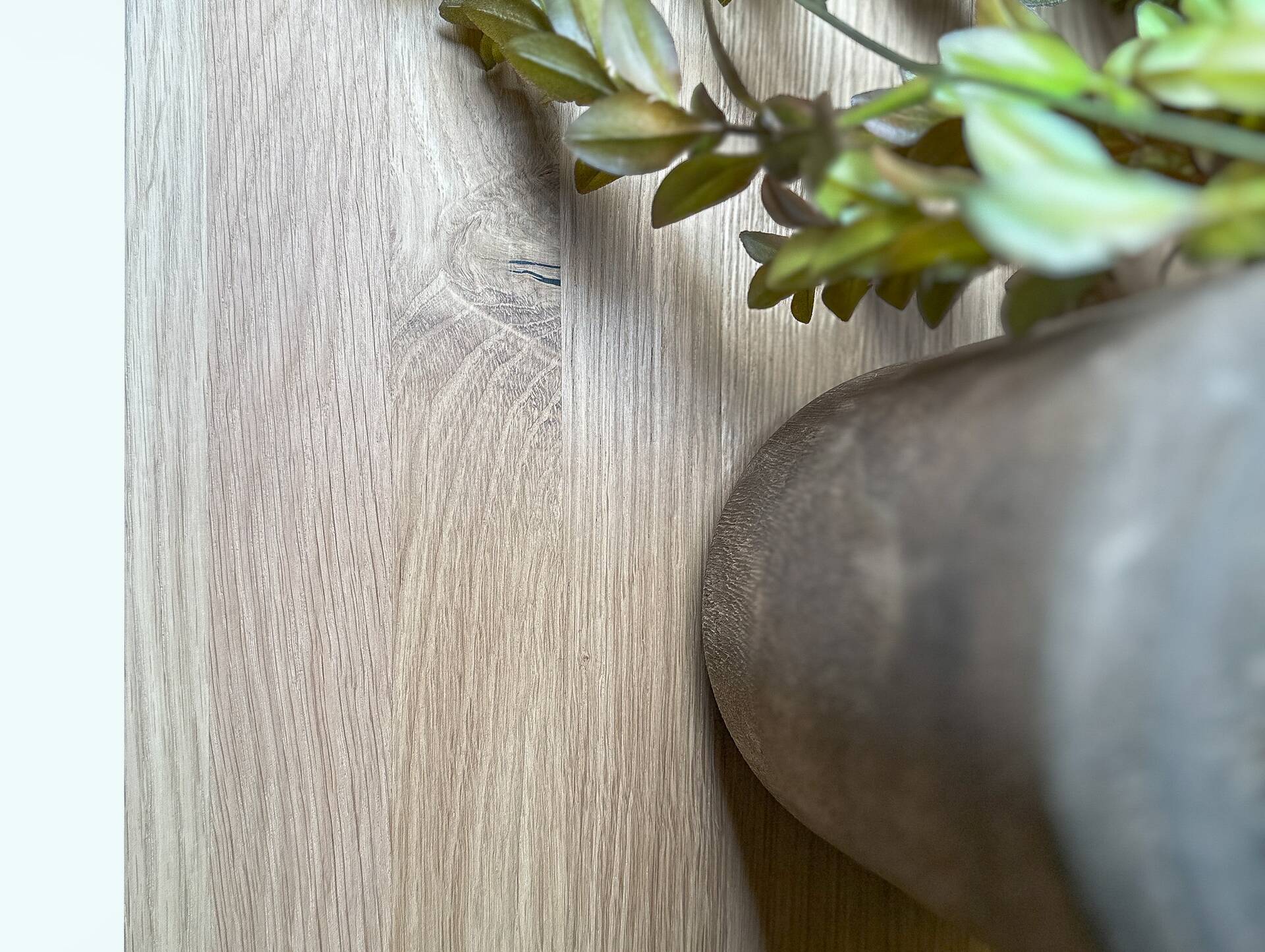 OFFICE OAK Abdeckplatte, Material Massivholz, Eiche geölt 40 cm