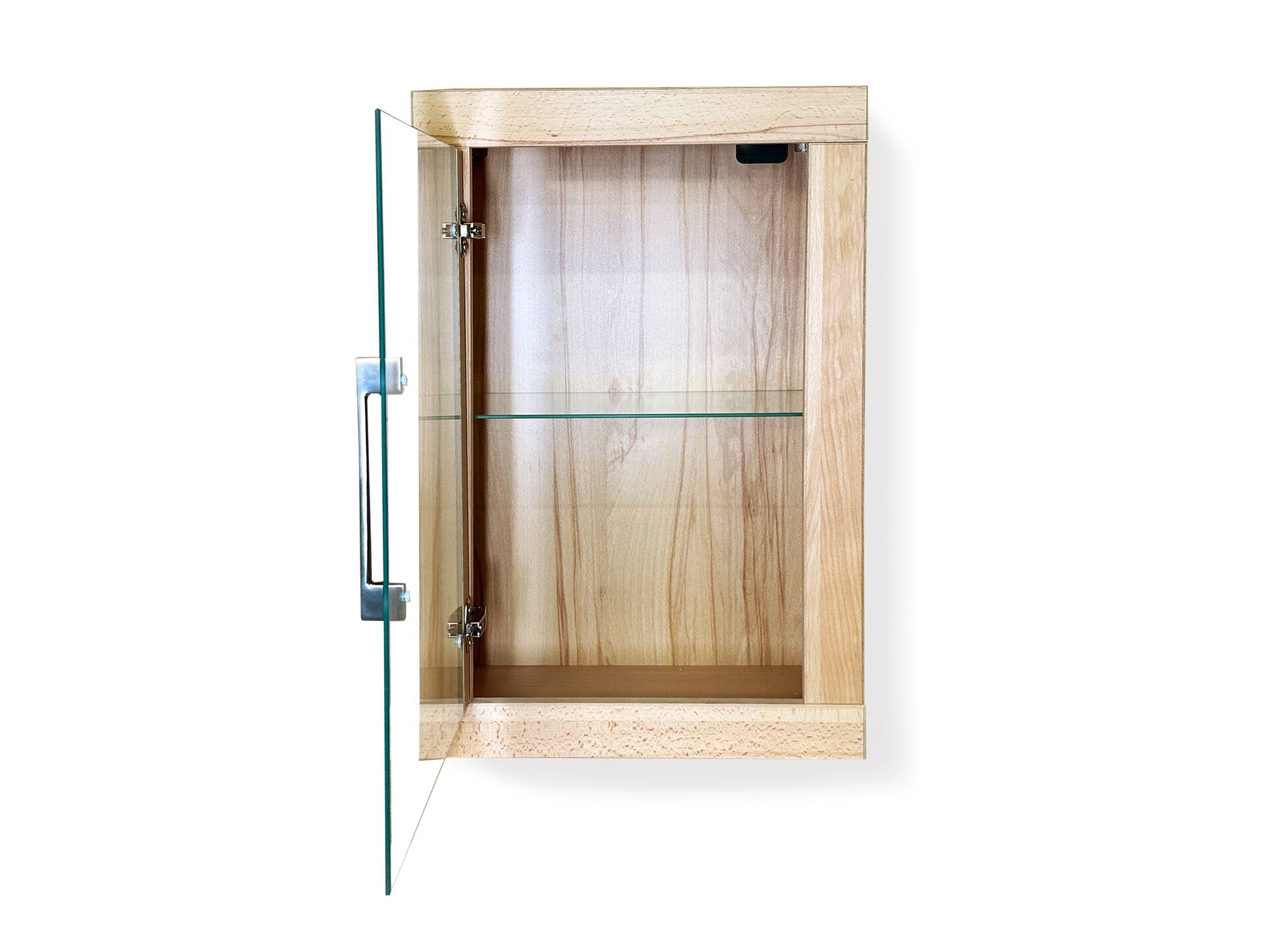 OZEANA Hängeschrank fürs Badezimmer, Material teilmassiv Buche