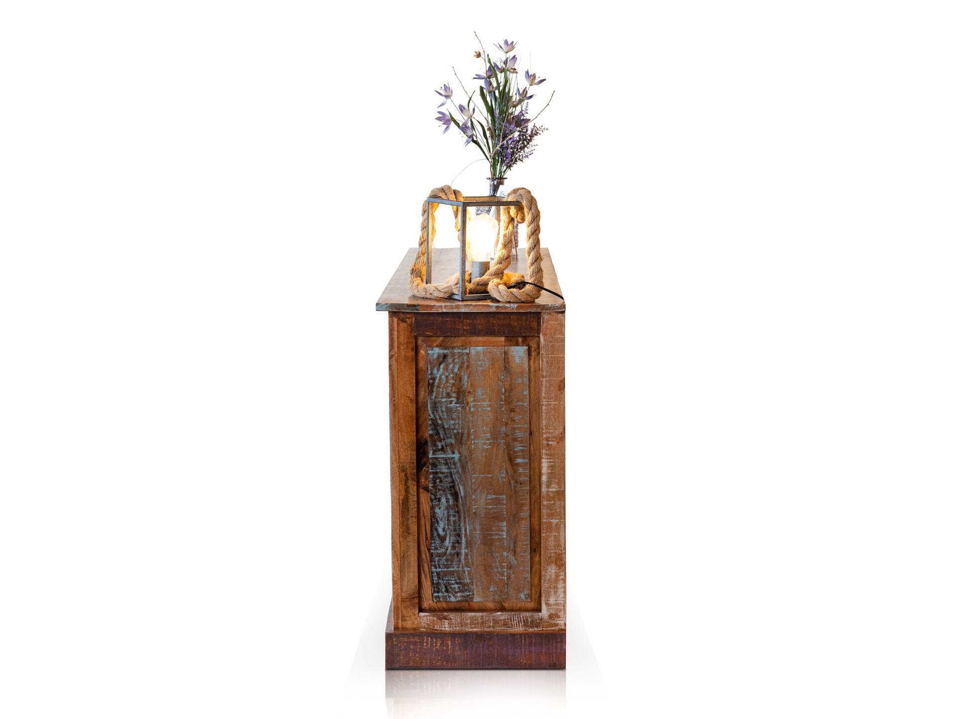 RIVERBOAT Sideboard I aus Altholz, Material Massivholz, Vintage-Optik 