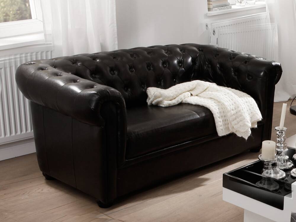 CHESTERFIELD 2-Sitzer Sofa/Polstersofa 