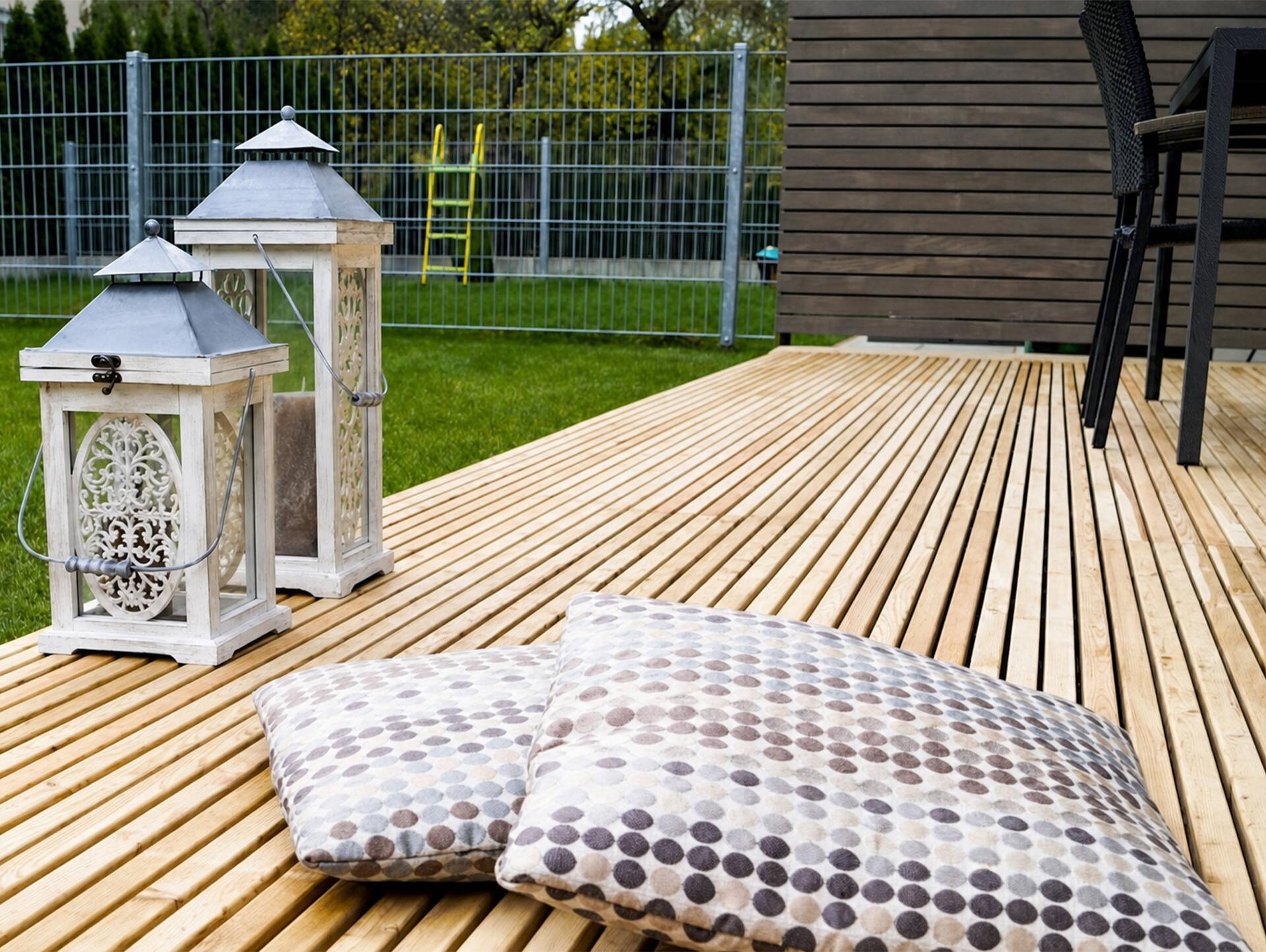 Terrassenmodul PINUTEX, Material Massivholz, Lärche Natur 100 cm