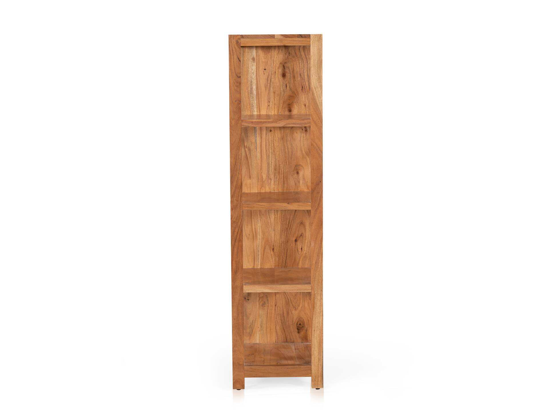 KAIRO Highboard I, Material Massivholz, Akazie massiv honigfarben 