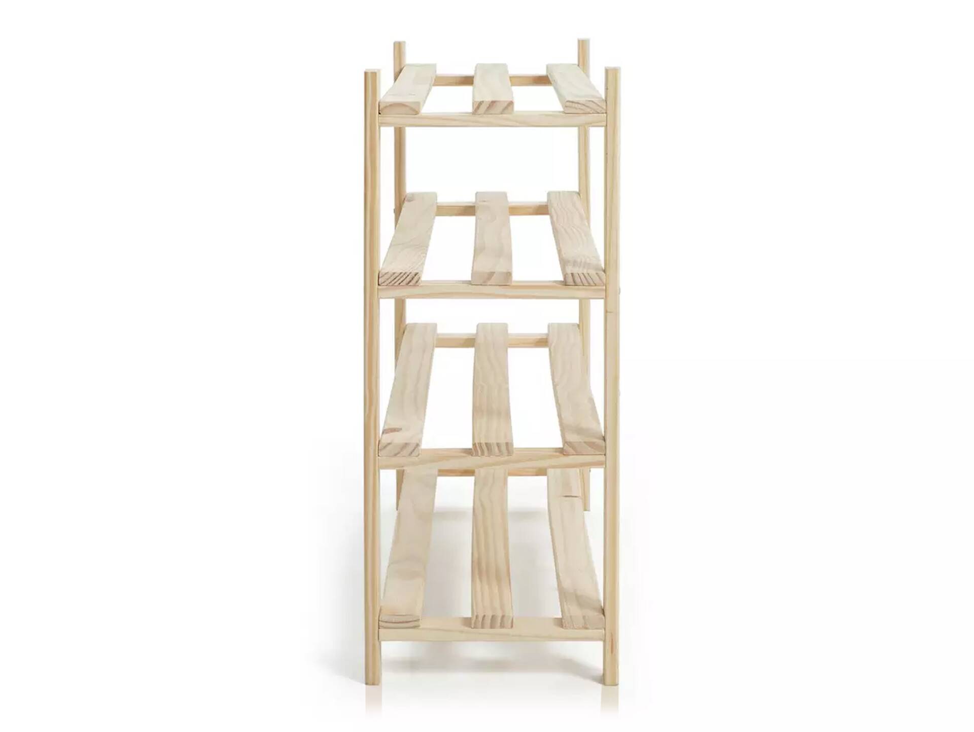 DARRON Regal, Material Massivholz 4 Böden