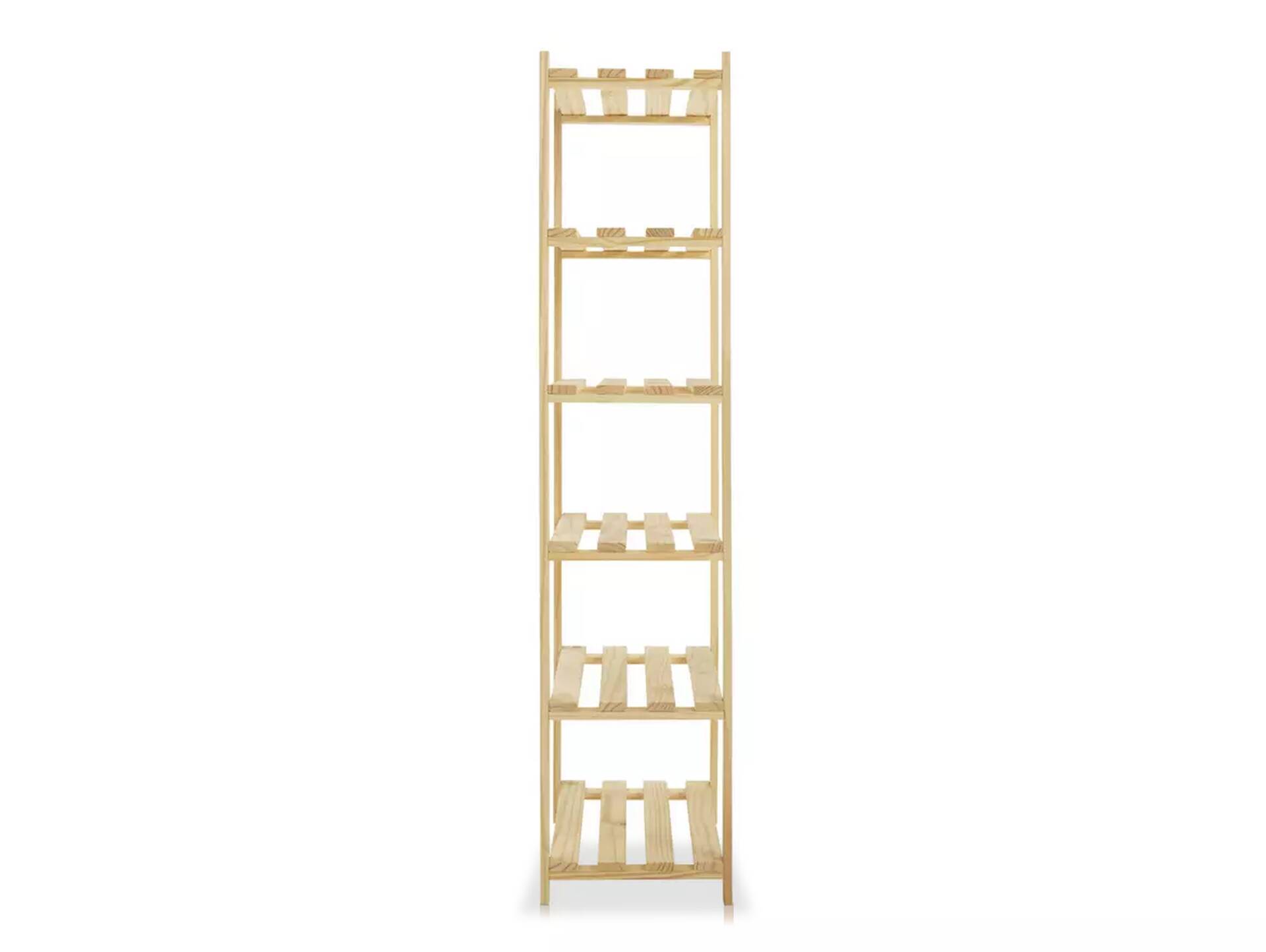 DARRON Regal, Material Massivholz 6 Böden