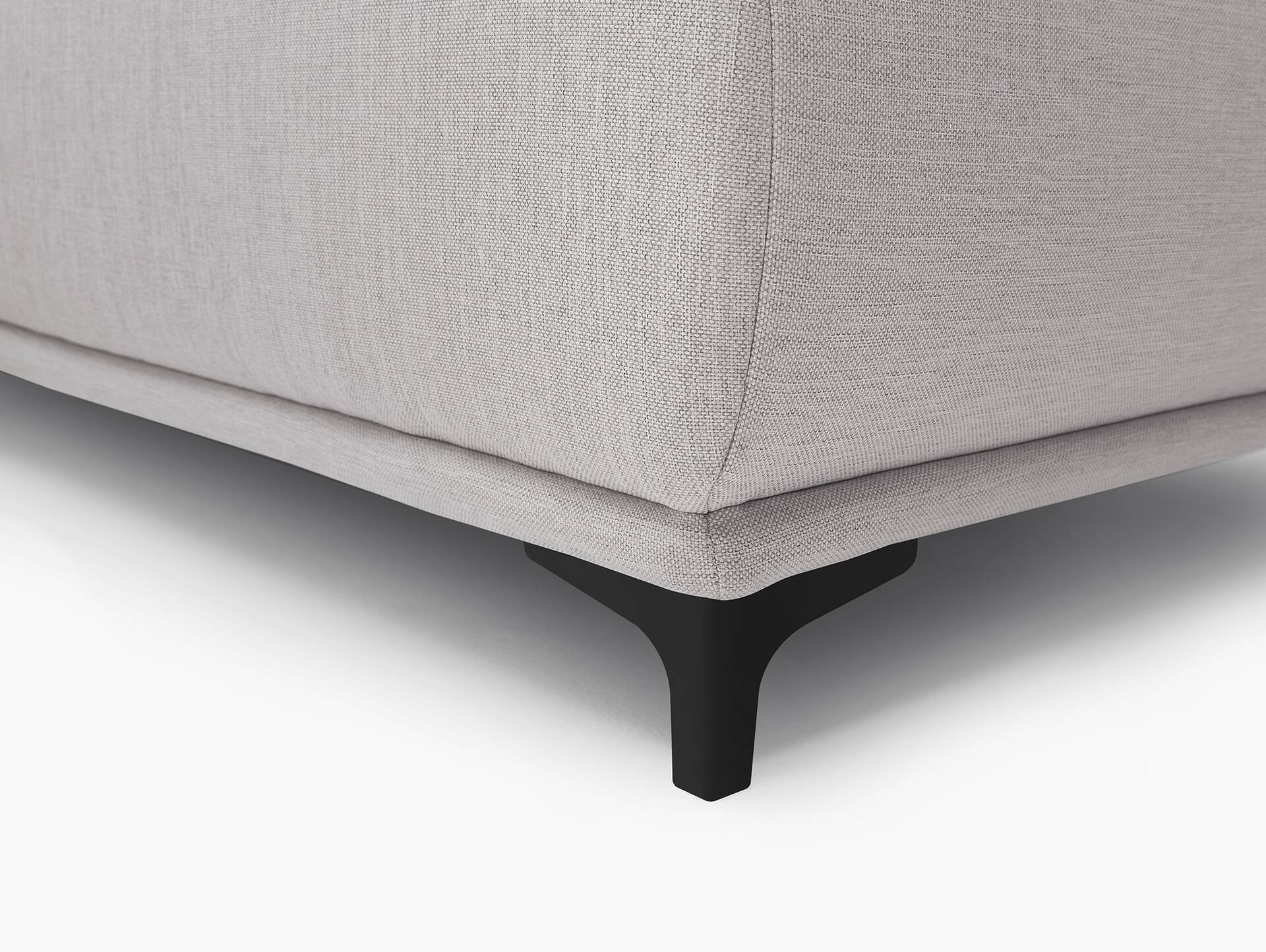 SANTORINI Ecksofa mit Schlaffunktion, Stoffbezug creme
