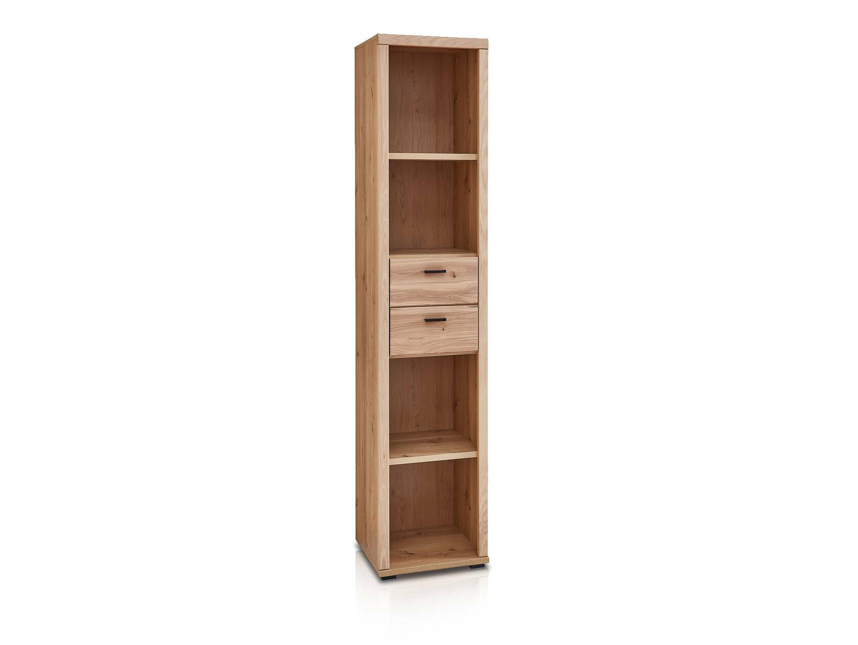 SAN MARINO Komplett-Büro I, Material Teilmassiv, Altesche gebürstet / Artisan Eichefarbig 