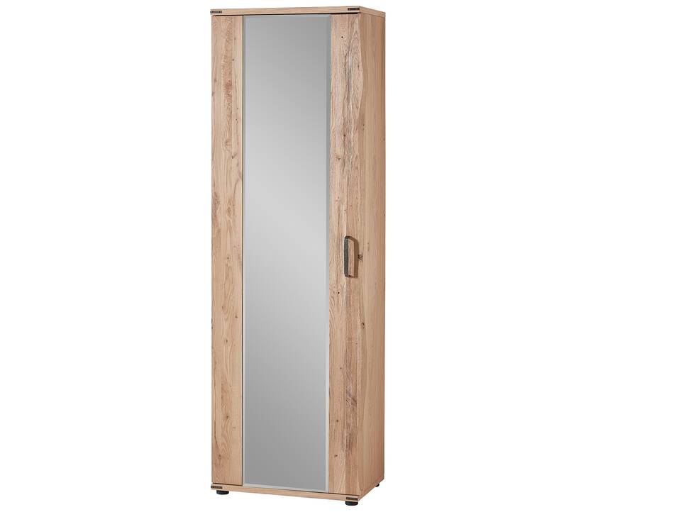BANTY Garderobenset I, Material Teilmassiv, Wildeiche 