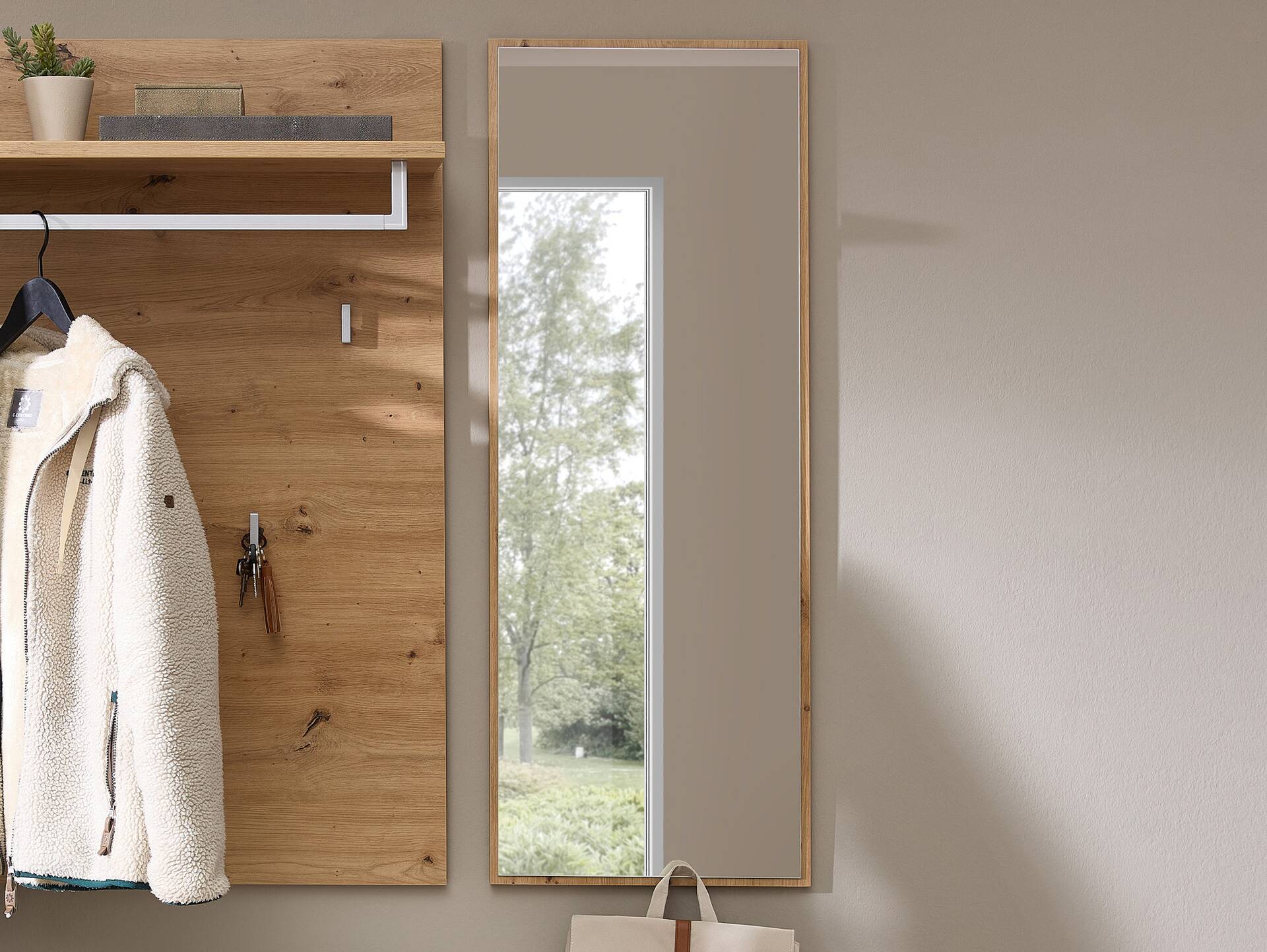 BAJA Spiegel, Material MDF, Artisan Eiche Nachb. 