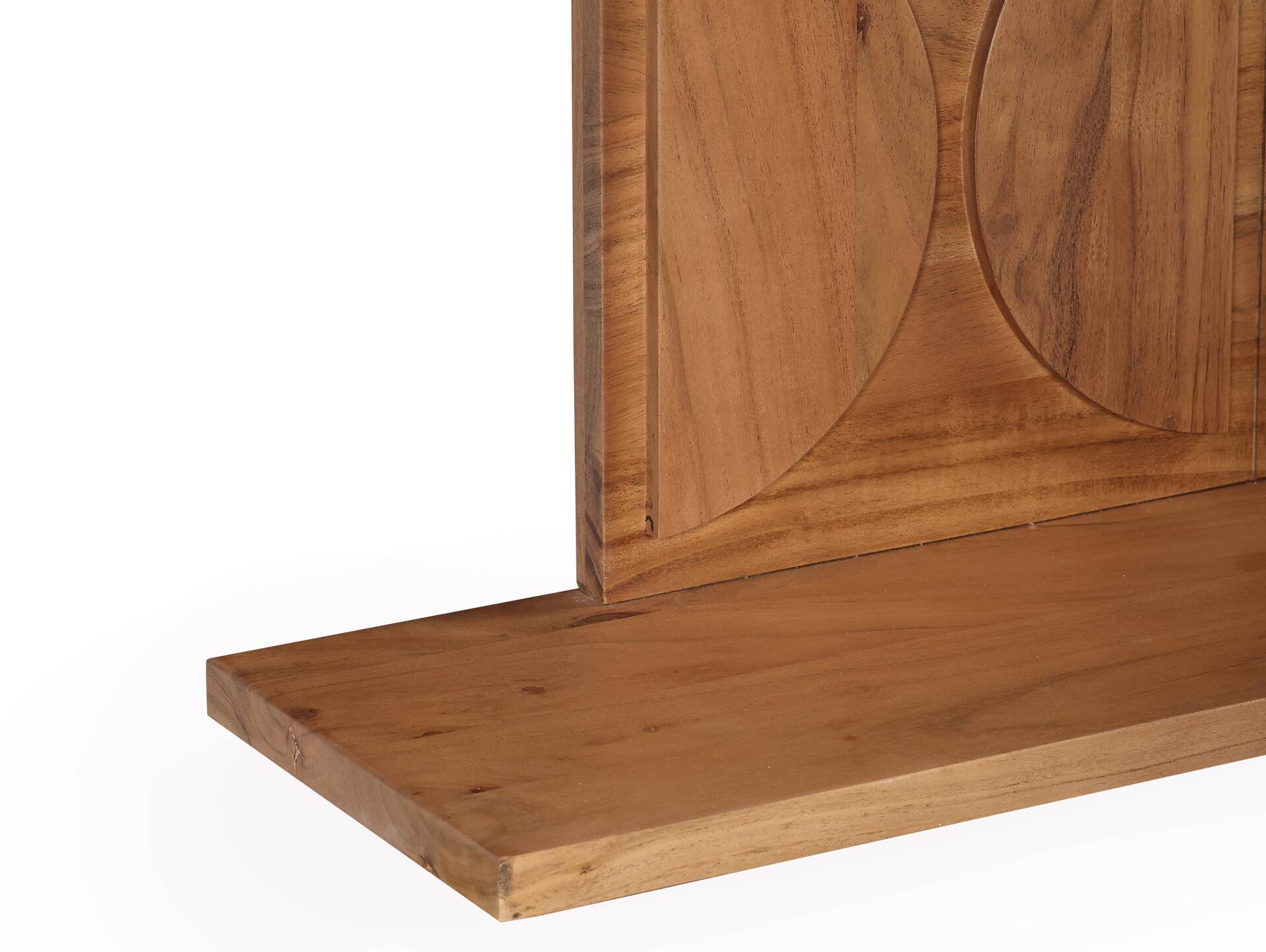 CATANDO Wandboard, Material Massivholz, Akazie honigfarben 