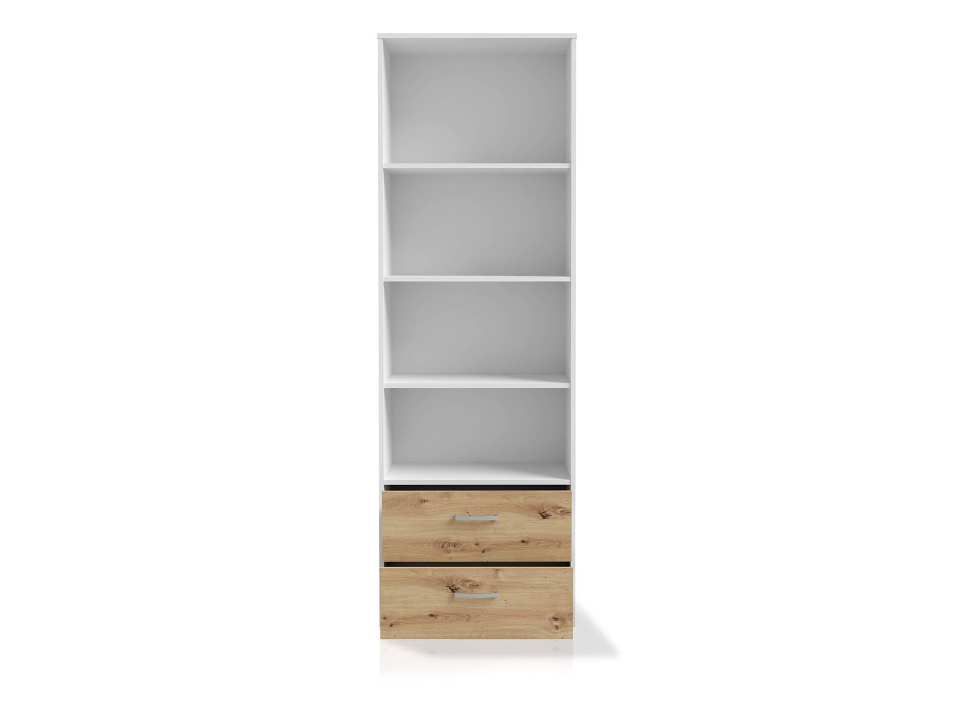 CARLITO Regal, Material Dekorspanplatte, Artisan eichefarbig/weiss 