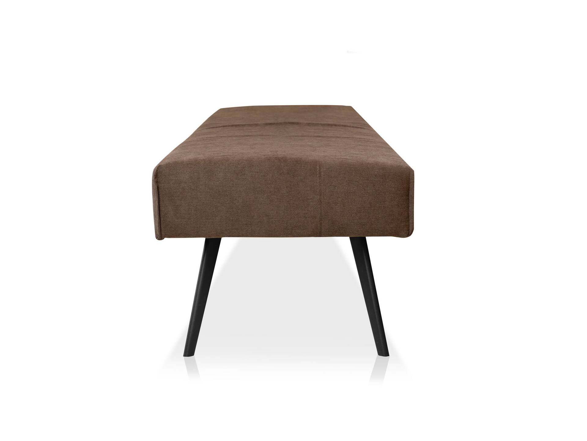 SANTON Sitzbank, Material Stoffbezug 130 cm | braun | ohne Rückenlehne