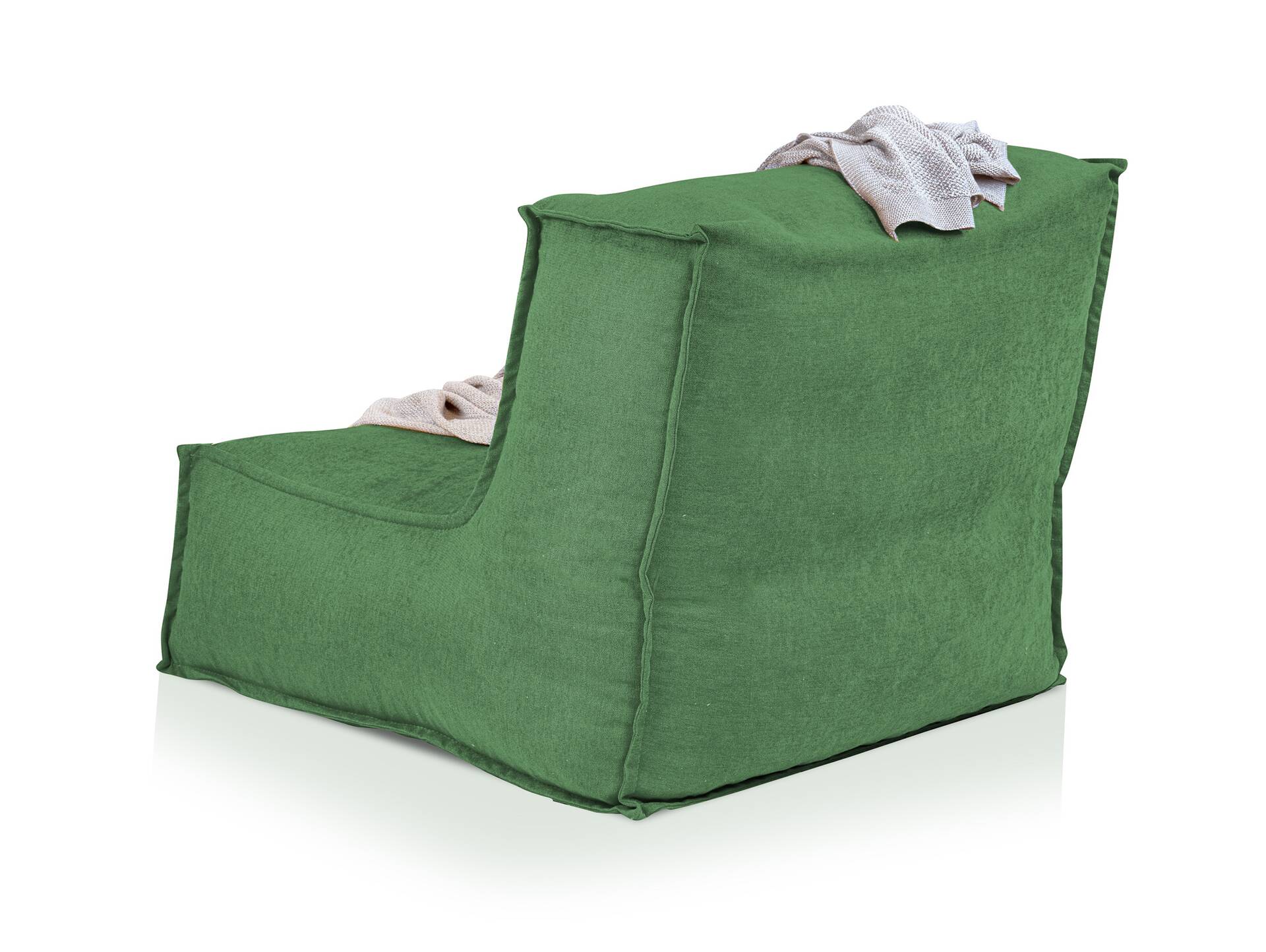 COZY Sitzsack, Material Stoffbezug Grün
