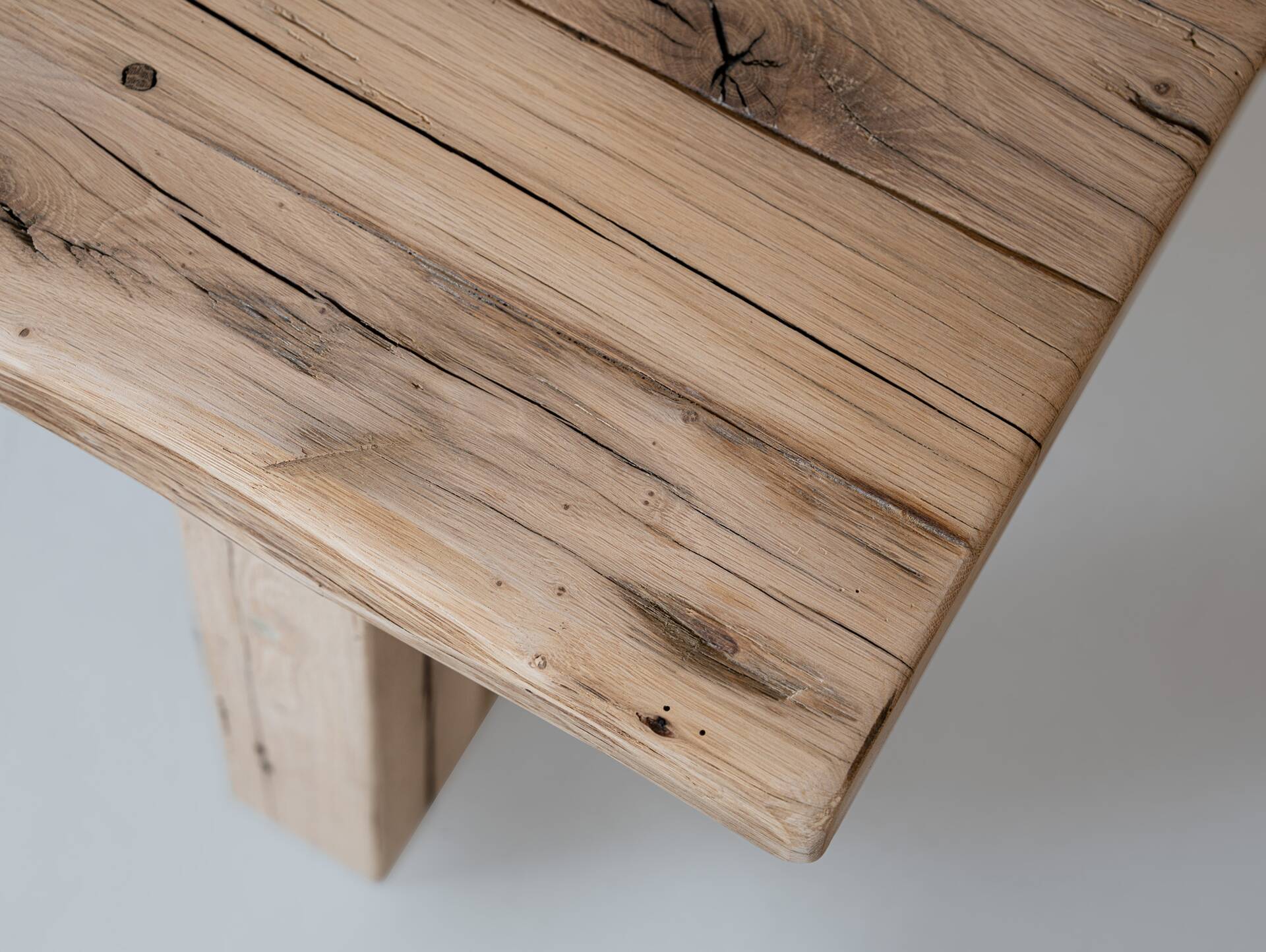 RITTERTAFEL Esstisch, Material Massivholz, 200x100 cm Altholz natur 
