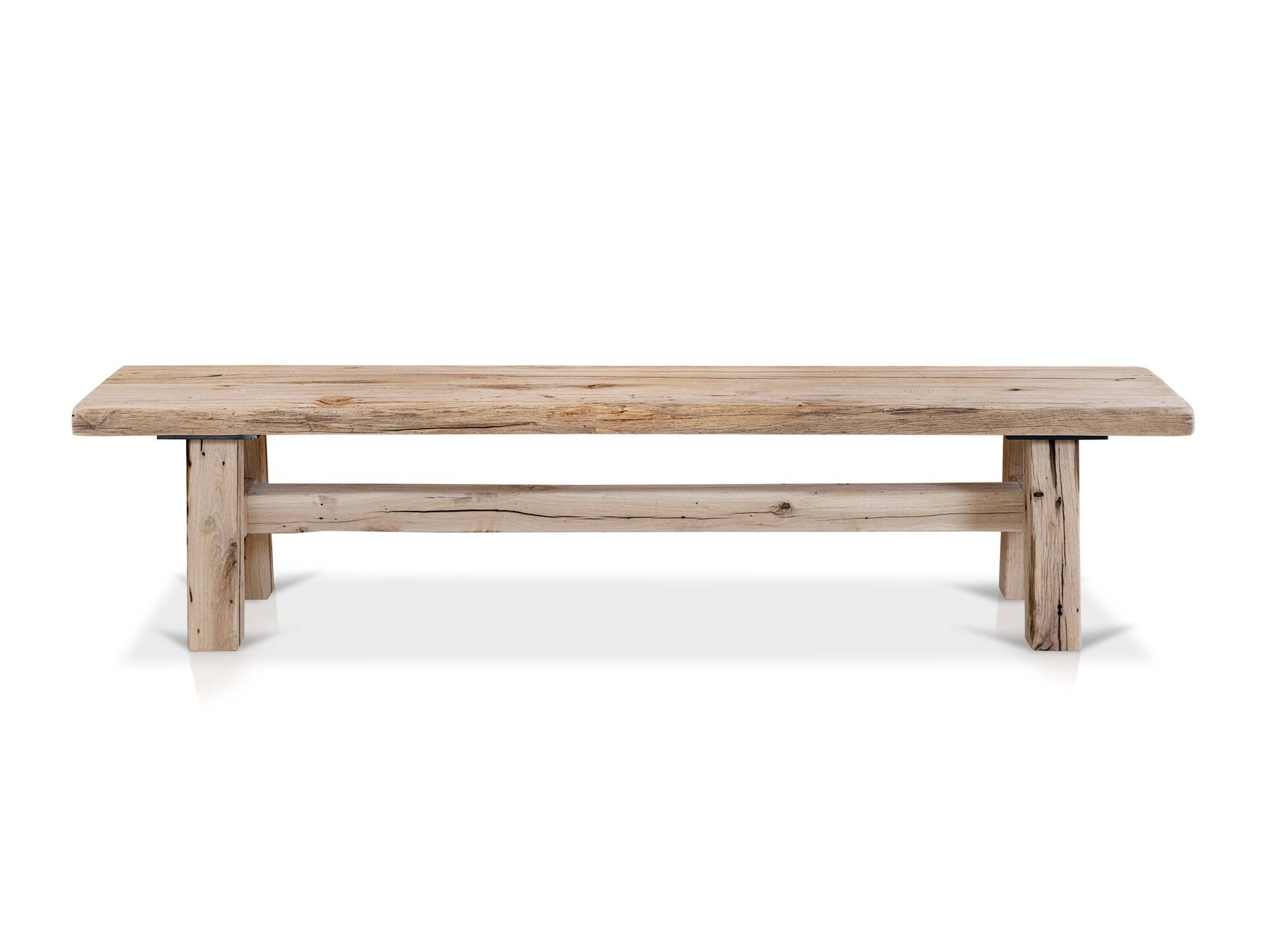RITTERTAFEL Sitzbank, Material Massivholz, 200 cm Altholz natur 