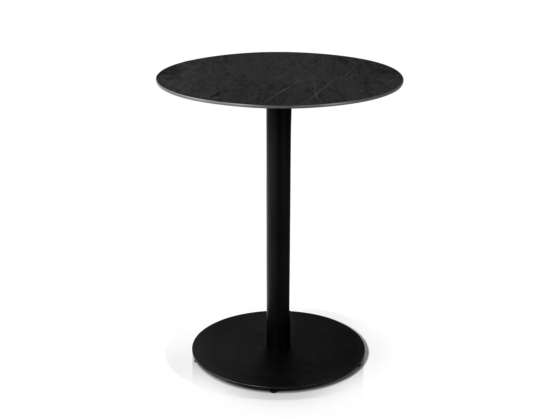 TAUNUS II Bartisch, Material HPL / Metall 60 cm | Dunkelgrau