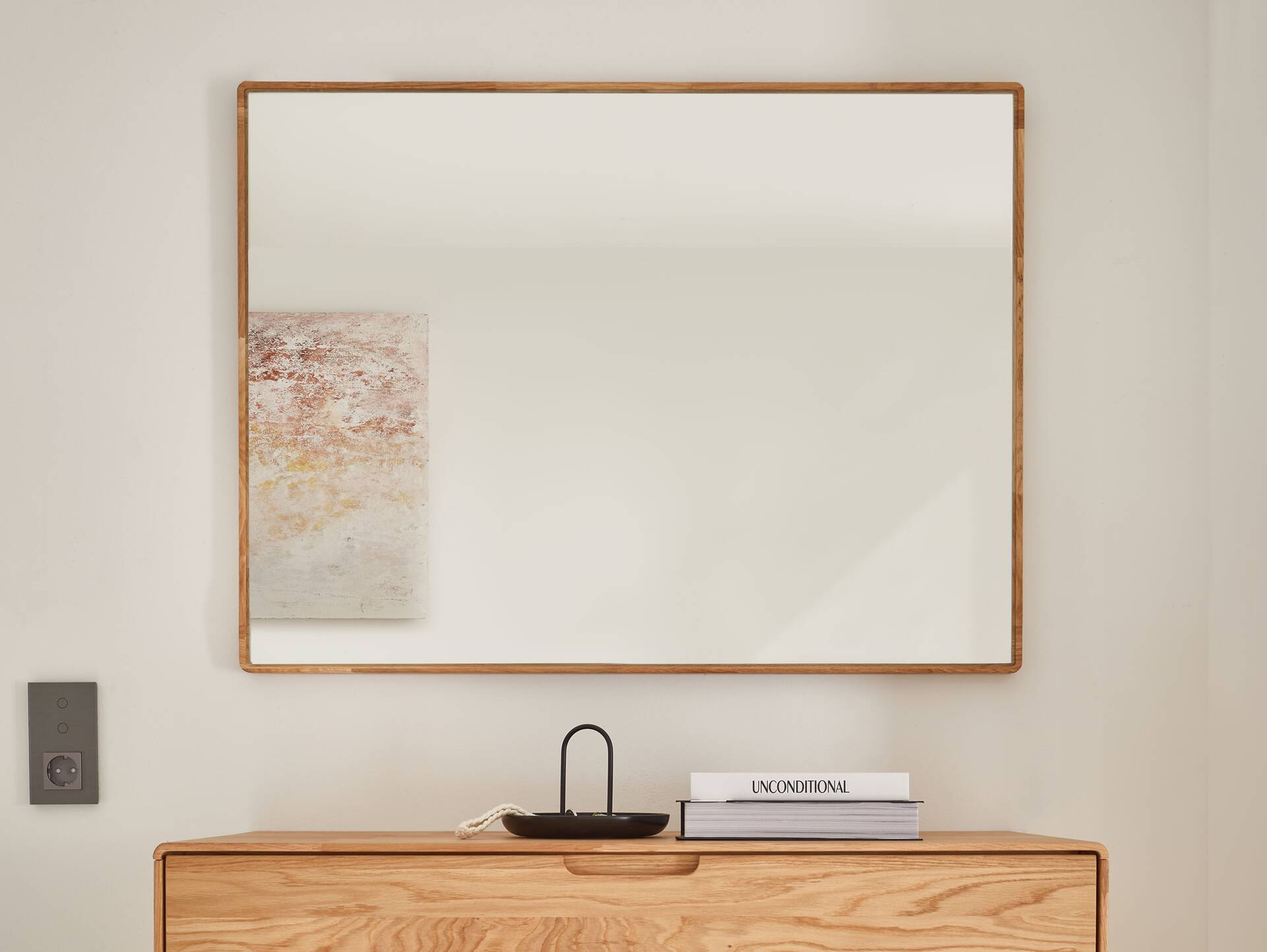 ANDINO Garderobenset, Material Massivholz, Wildeiche geölt 