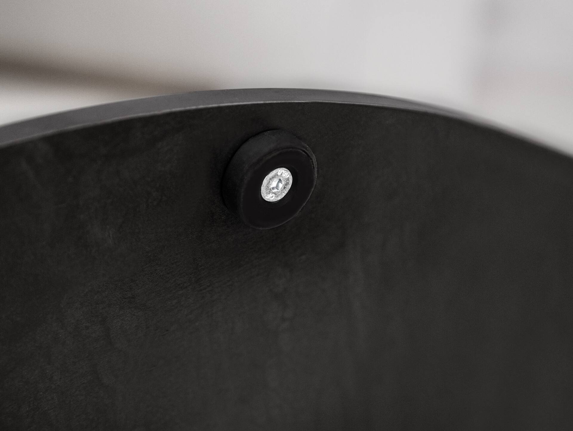 Tischgestell für GASTRO Esstisch rund, Material Stahl, schwarz 55 cm