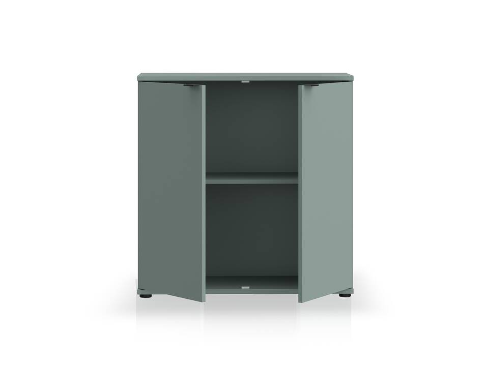 GINNY Kommode I, Material Spanplatte Salbei