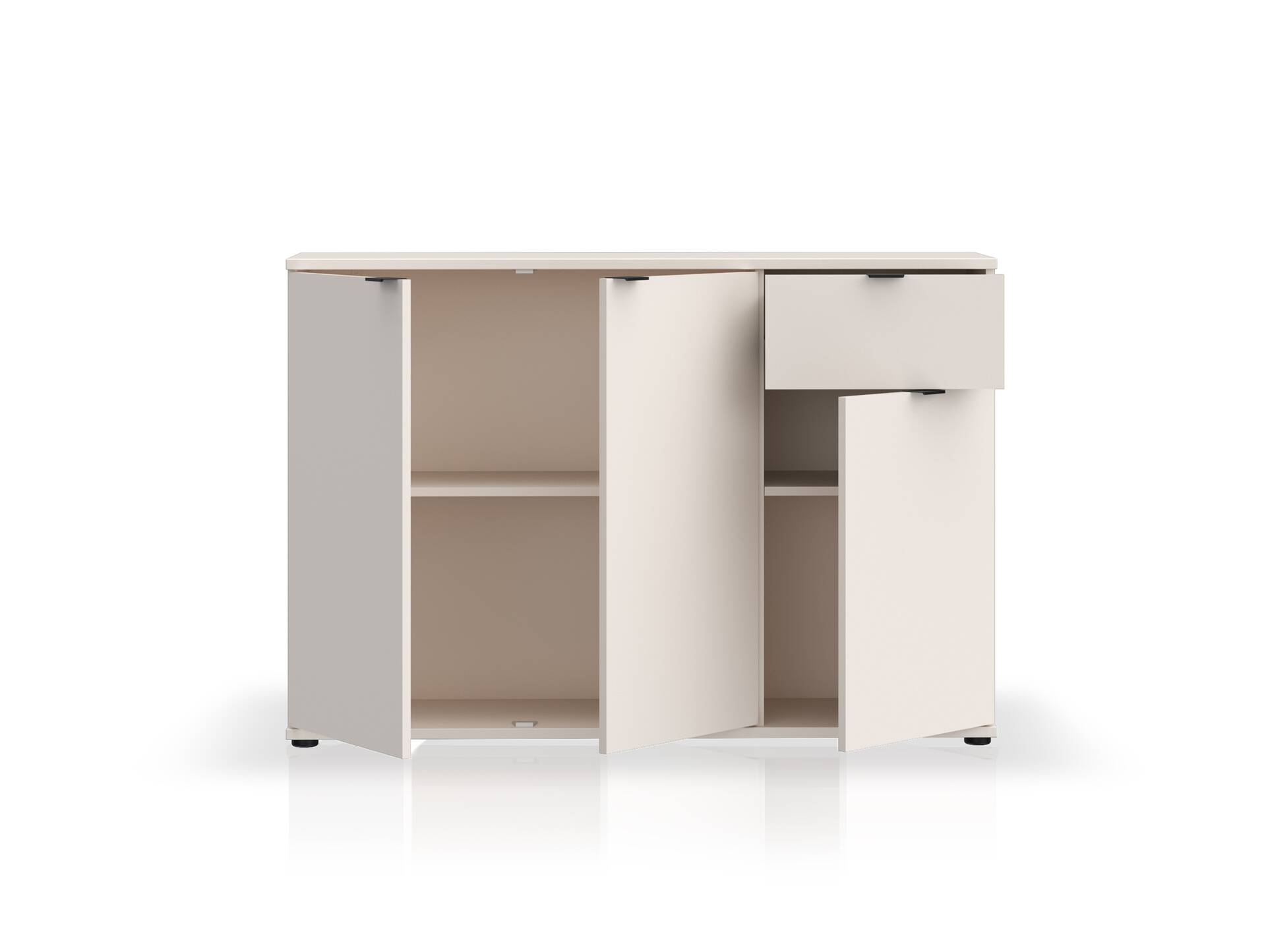 GINNY Kommode III, Material Spanplatte Sand