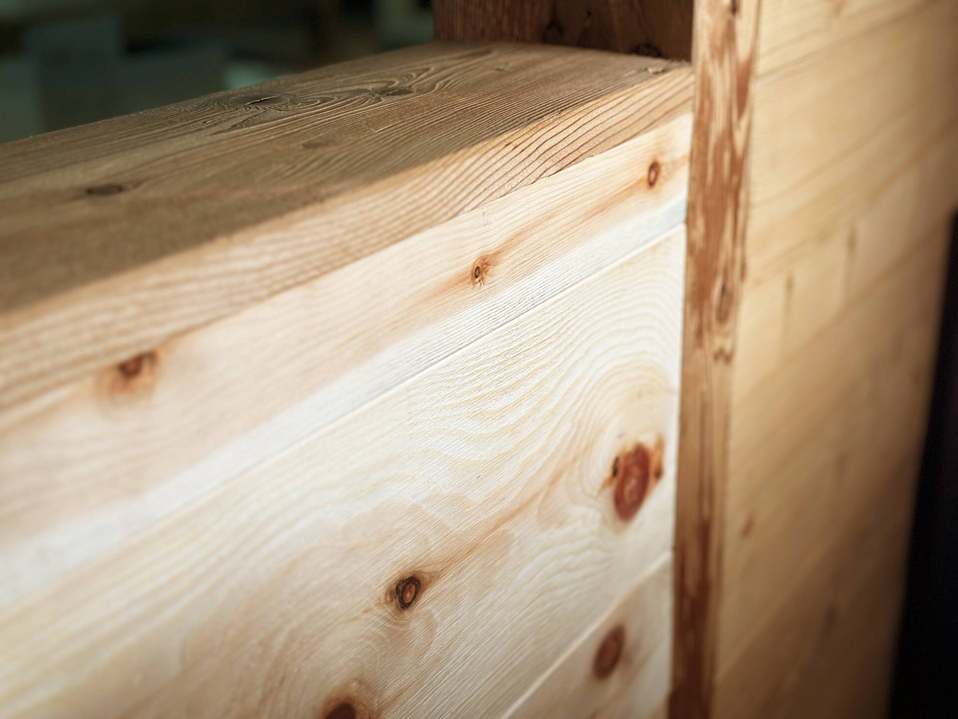 Nut- und Federbretter, Zirbe natur gebürstet, Material Massivholz 0.5 Meter | 8 cm