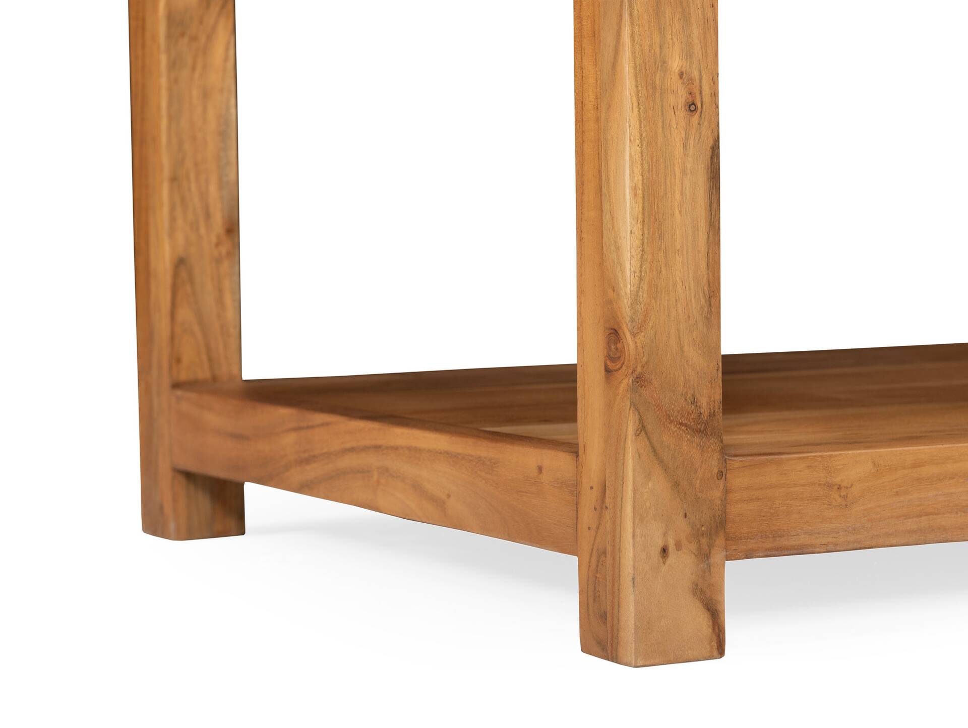 KAIRO Couchtisch, Material Massivholz, Akazie massiv honigfarbig 
