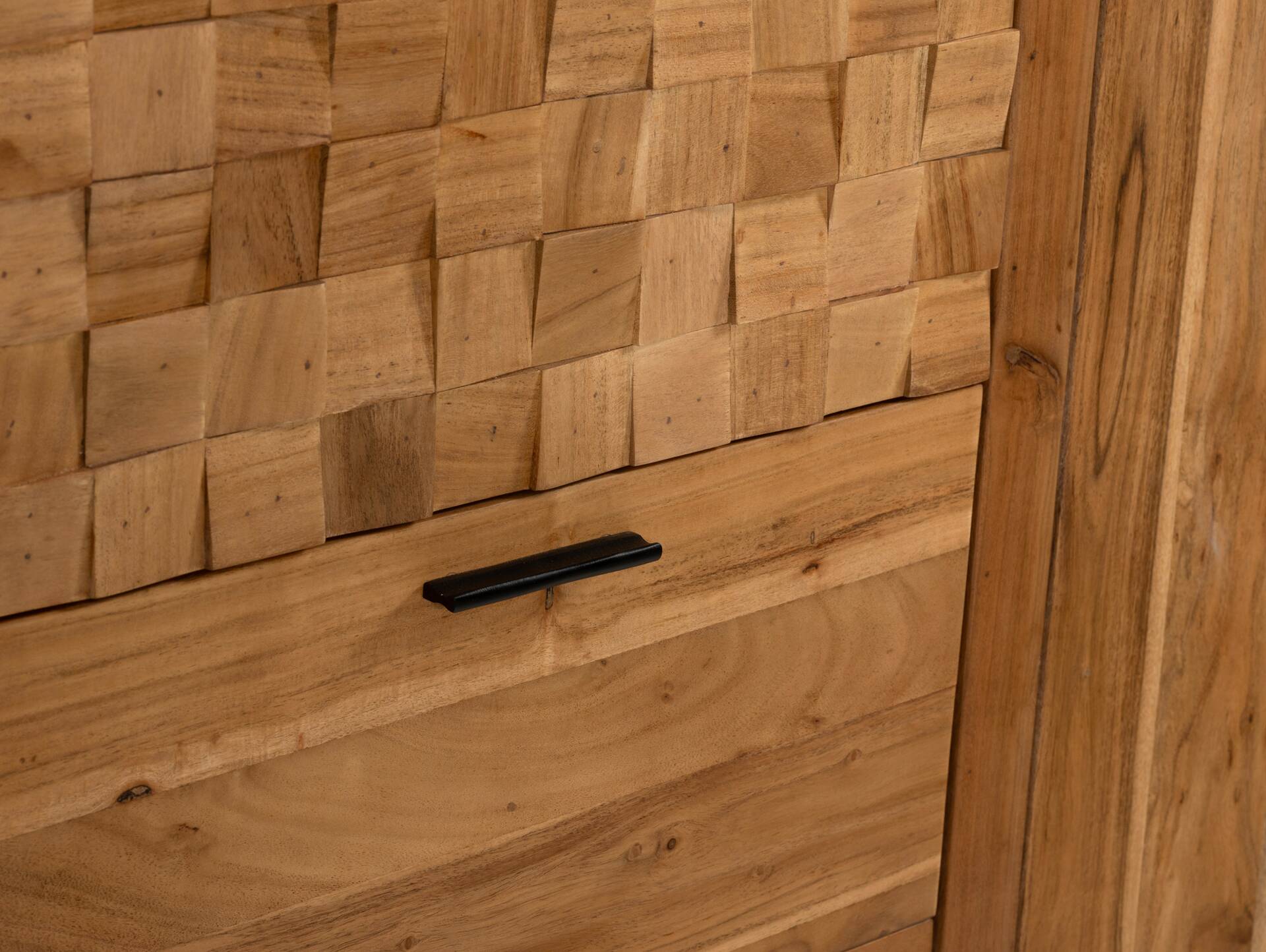 KAIRO Sideboard II, Material Massivholz, Akazie massiv honigfarben 