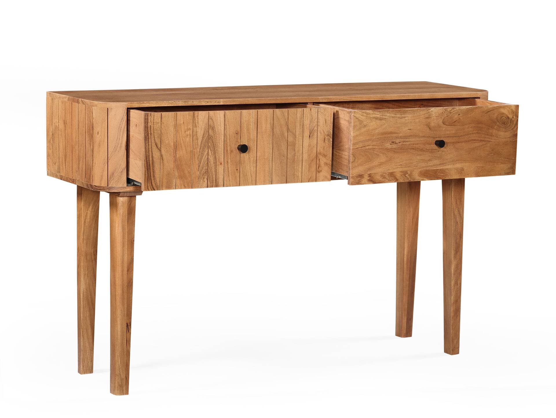 LINARO Sekretär, Material Massivholz, Akazie massiv honigfarben 