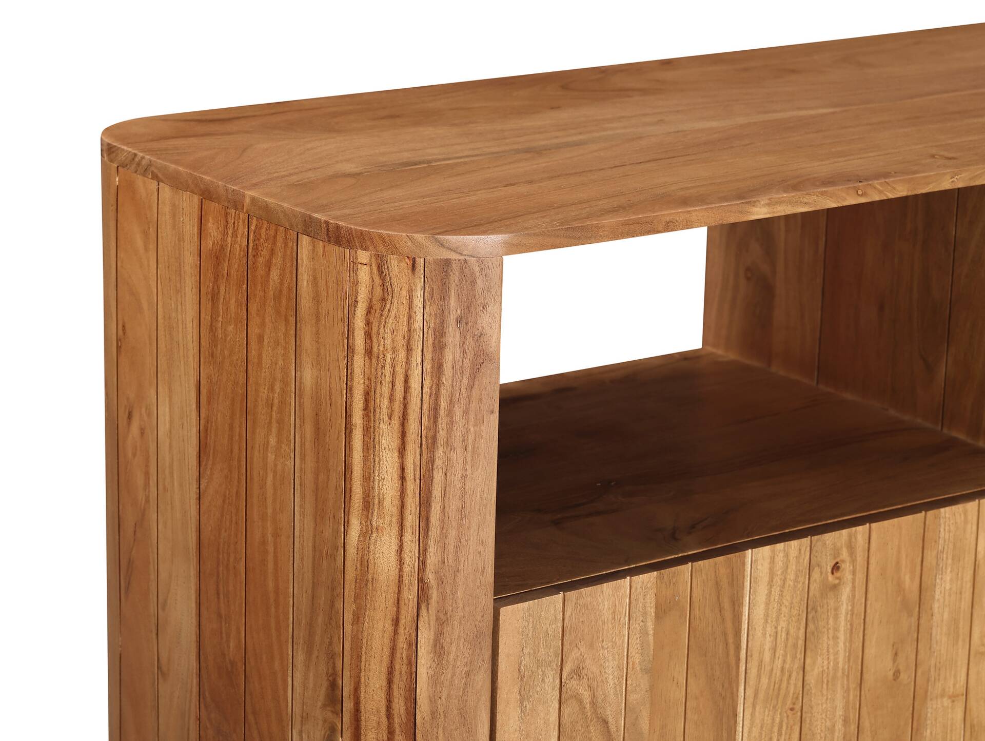 LINARO Raumteiler, Material Massivholz, Akazie massiv honigfarben 