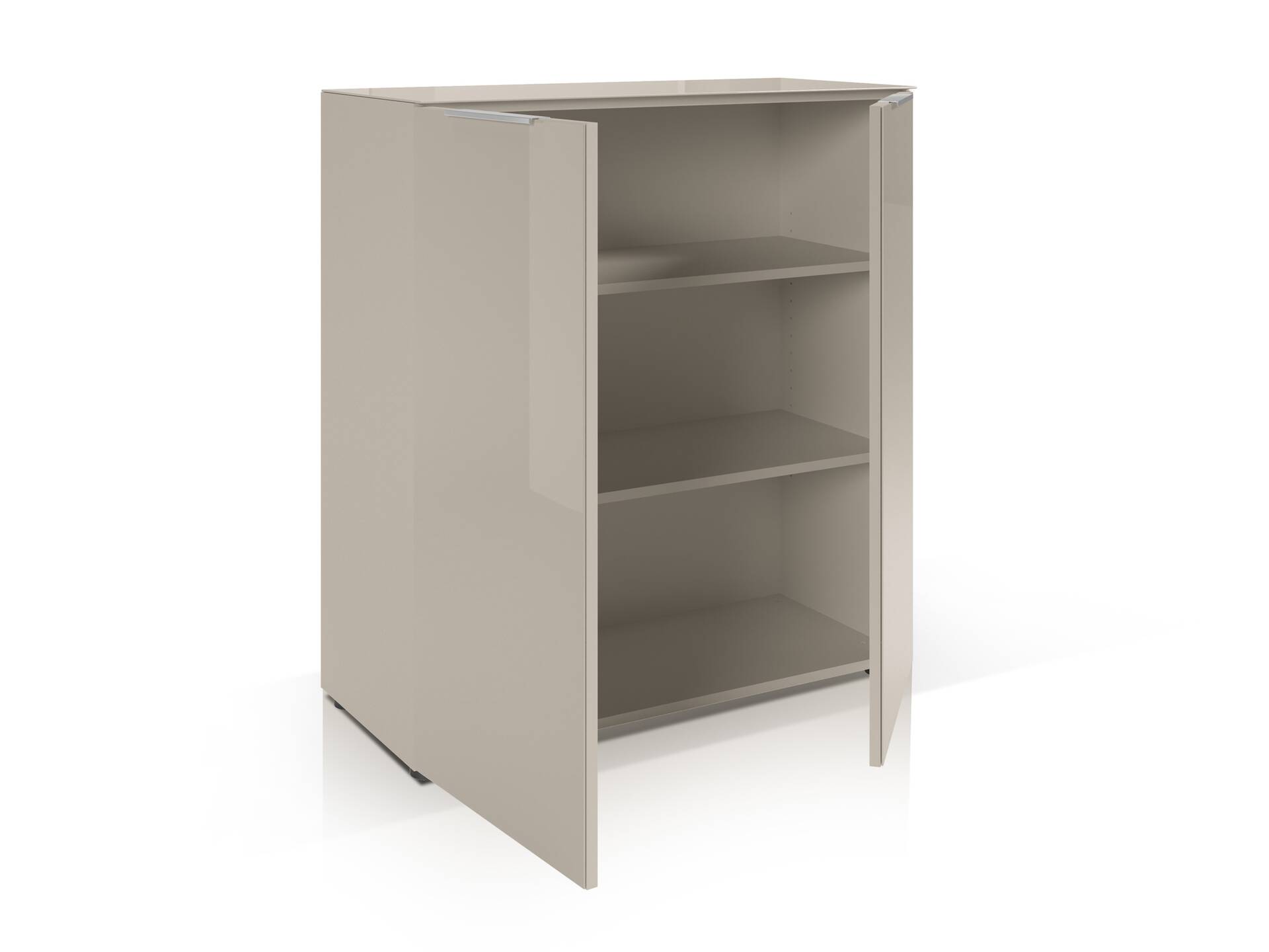 SANTORINI Kommode 1, Material Spanplatte, Kaschmirfarbig 