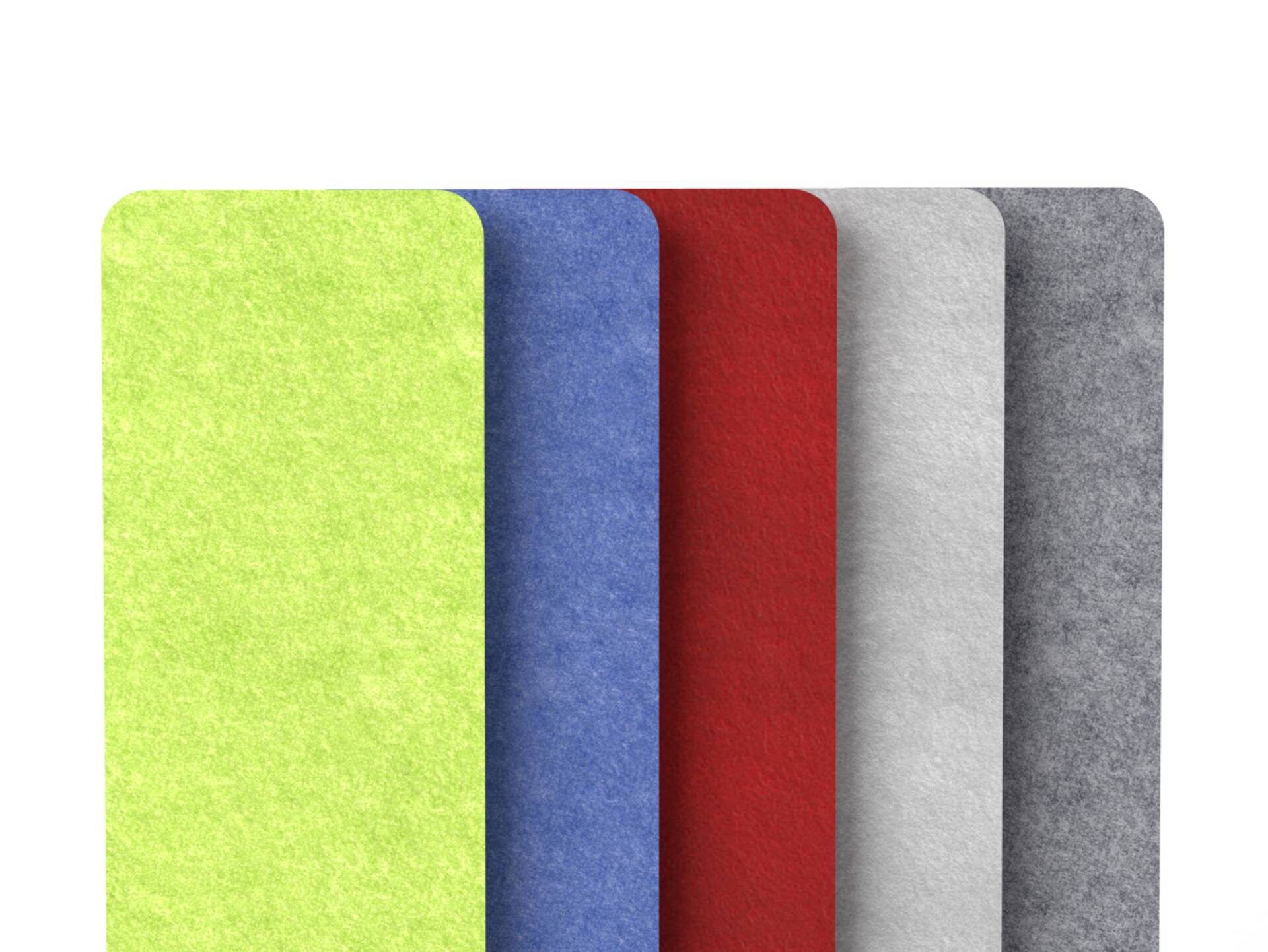 AKUSTIX VARION Akustikpaneel für Schreibtische, Rechteckig, Grau, 18 mm 120 x 60 cm
