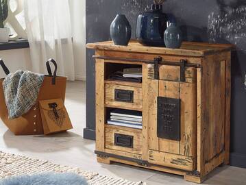 BRISTOL Sideboard VI, Material Massivholz, Mango rustikal 