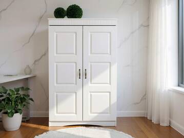 VALBONA Aktenschrank, Material MDF, weiss