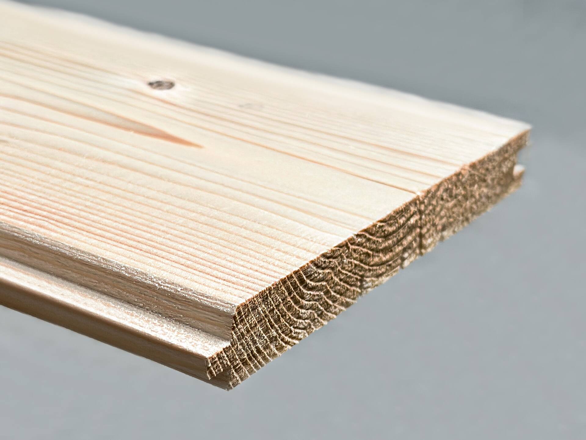 Nut- und Federbretter, Fichte gehobelt, Material Massivholz, verschiedene Längen erhältlich 19 mm | 1 Meter