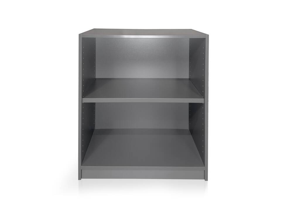 OFFICE OAK Regal II, Material Dekorspanplatte, graphitfarbig 