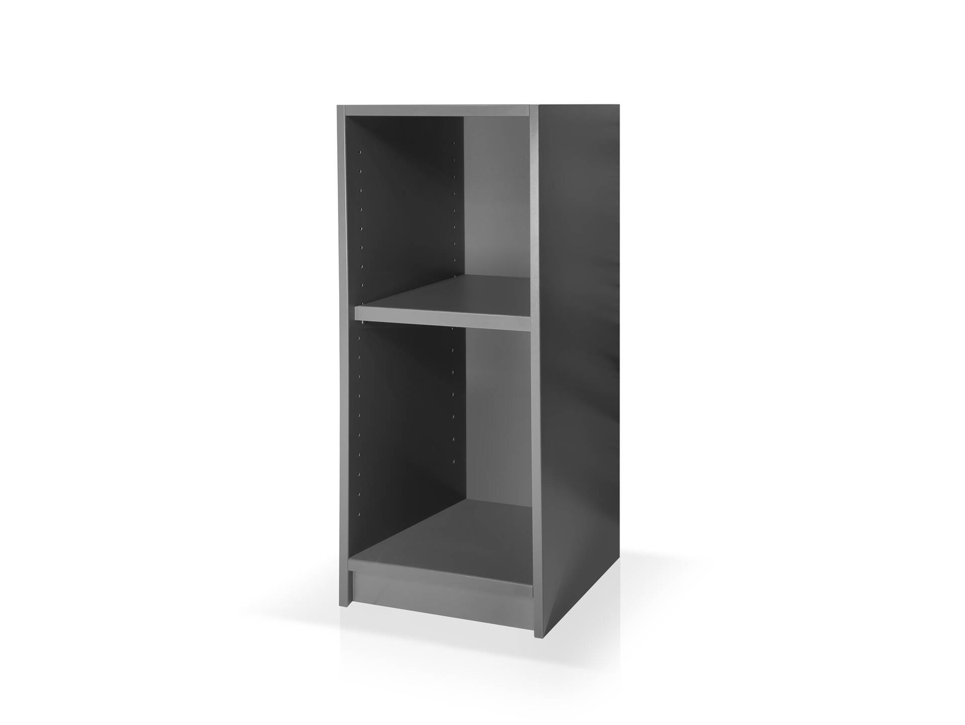 OFFICE OAK Regal, Material Dekorspanplatte, graphitfarbig 