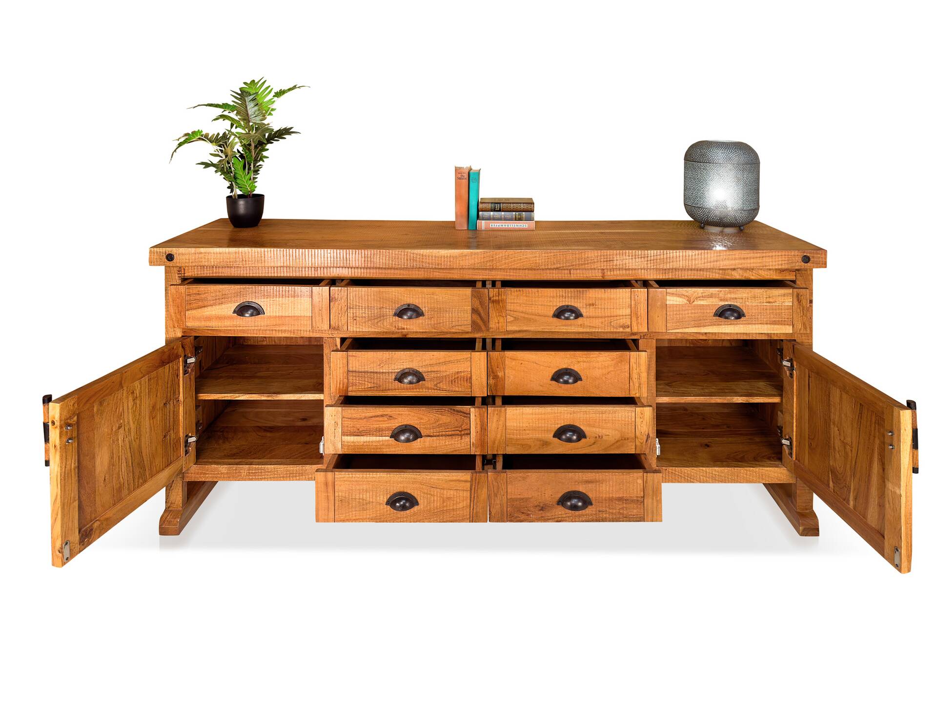 WINCHESTER Sideboard IV, Material Massivholz, Mango rustikal 