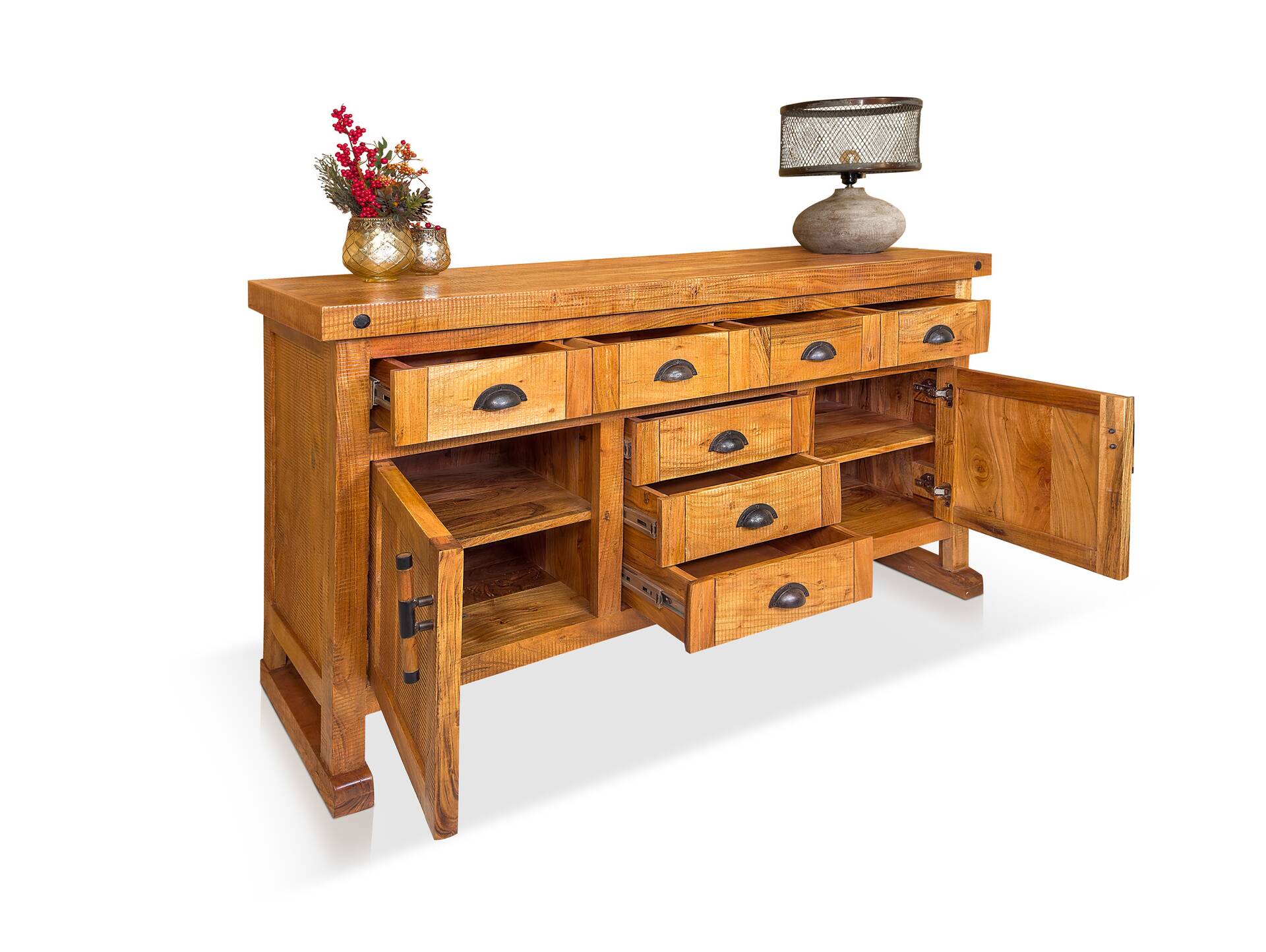 WINCHESTER Sideboard III, Material Massviholz, Mango rustikal 