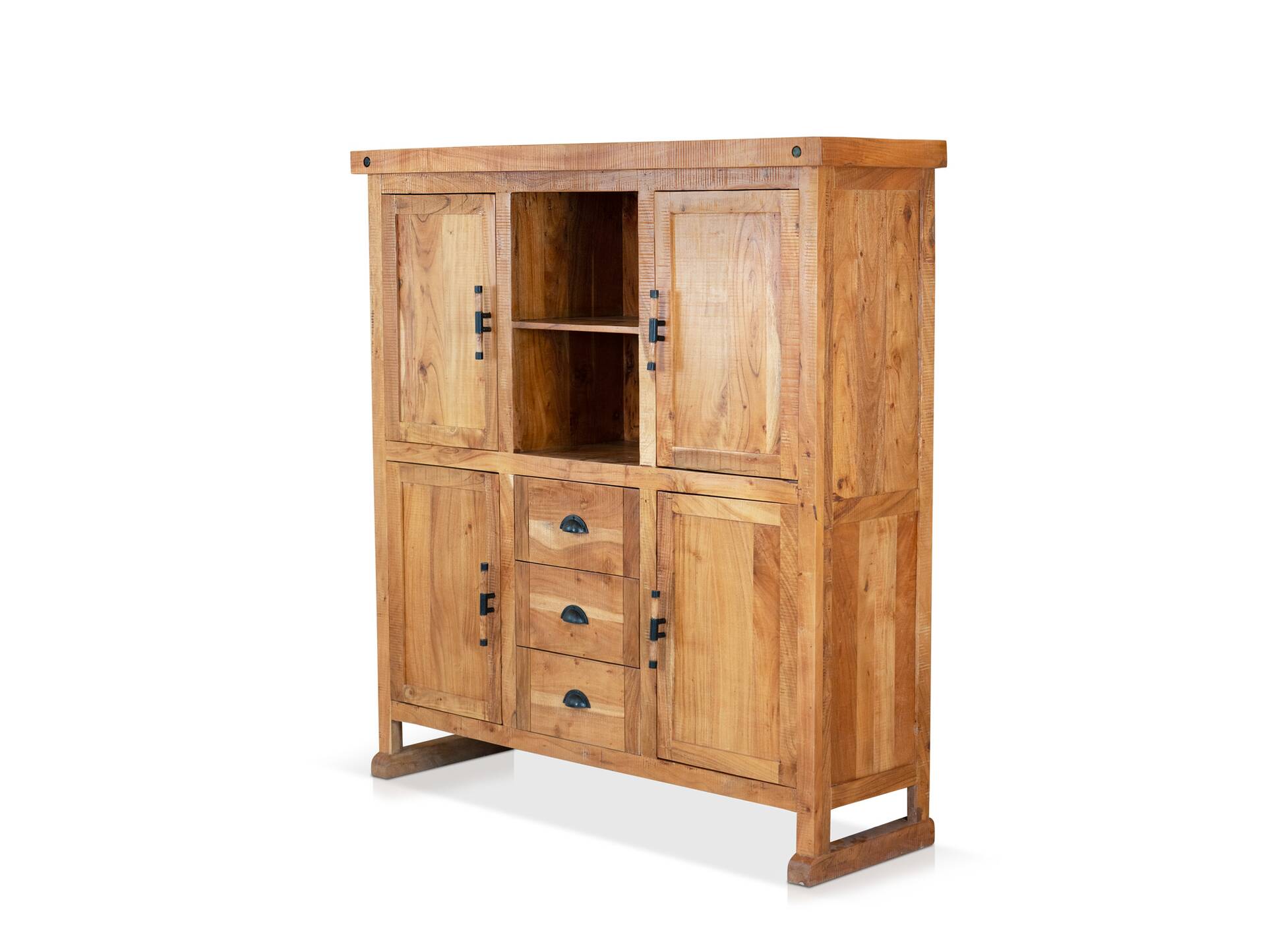 WINCHESTER Highboard IV, Material Massivholz, Mango rustikal 