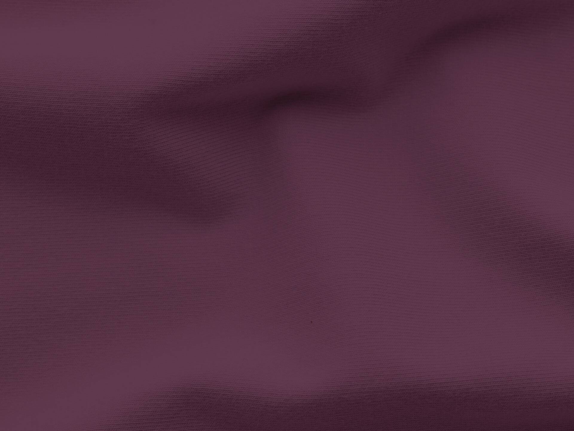 Schlafgut PURE Spannbetttuch/Spannbettlaken für Matratze, Bio-Mako-Baumwolle mit Elastan Violett | 120x190 - 130x220 cm