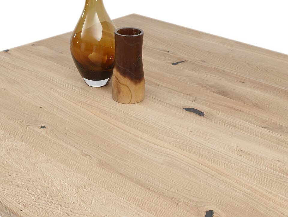 MORIS Esstisch, Material Massivholz, Eiche geölt 