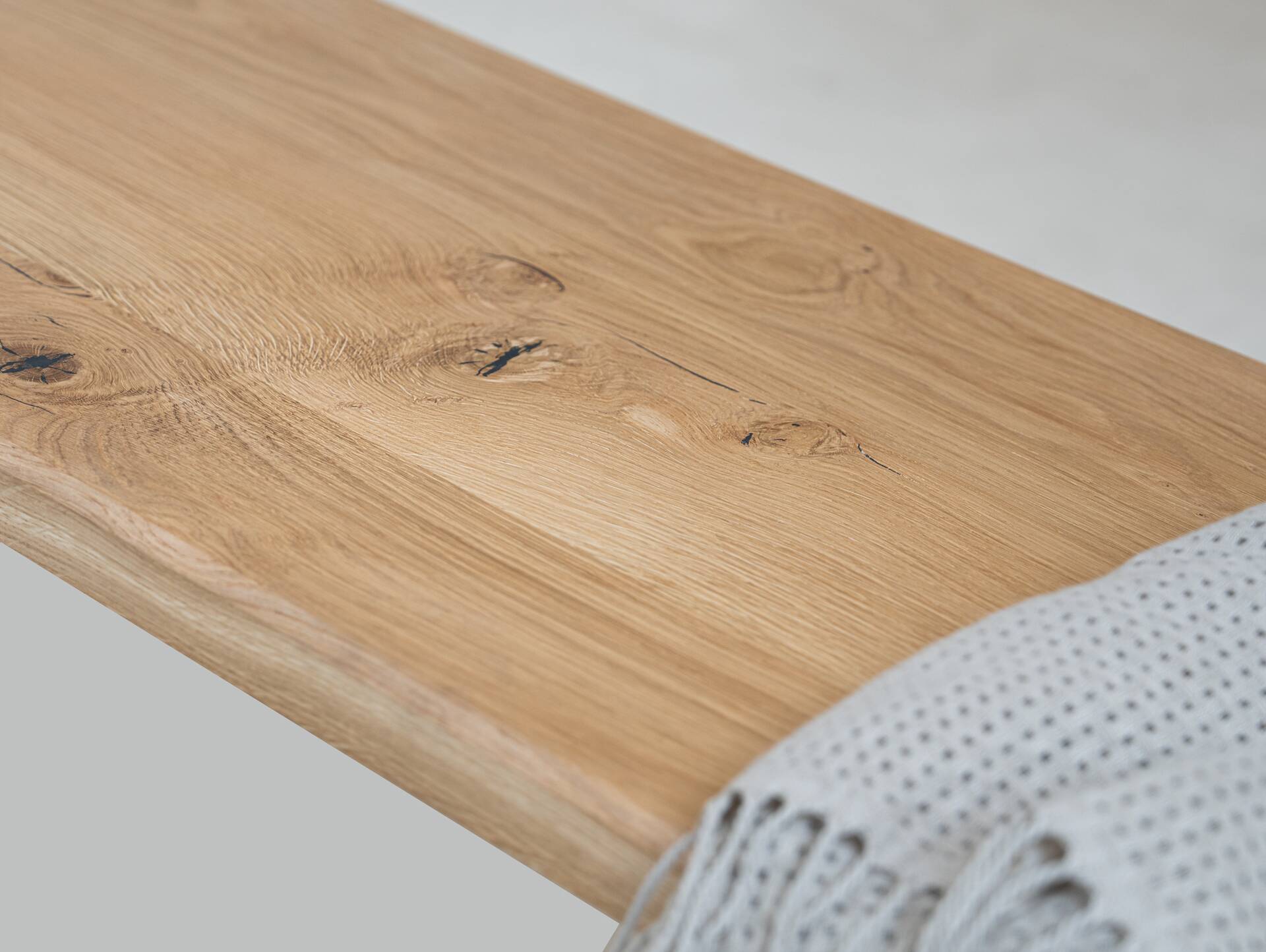 BERGSEE Sitzbank nach Maß, Material Massivholz 