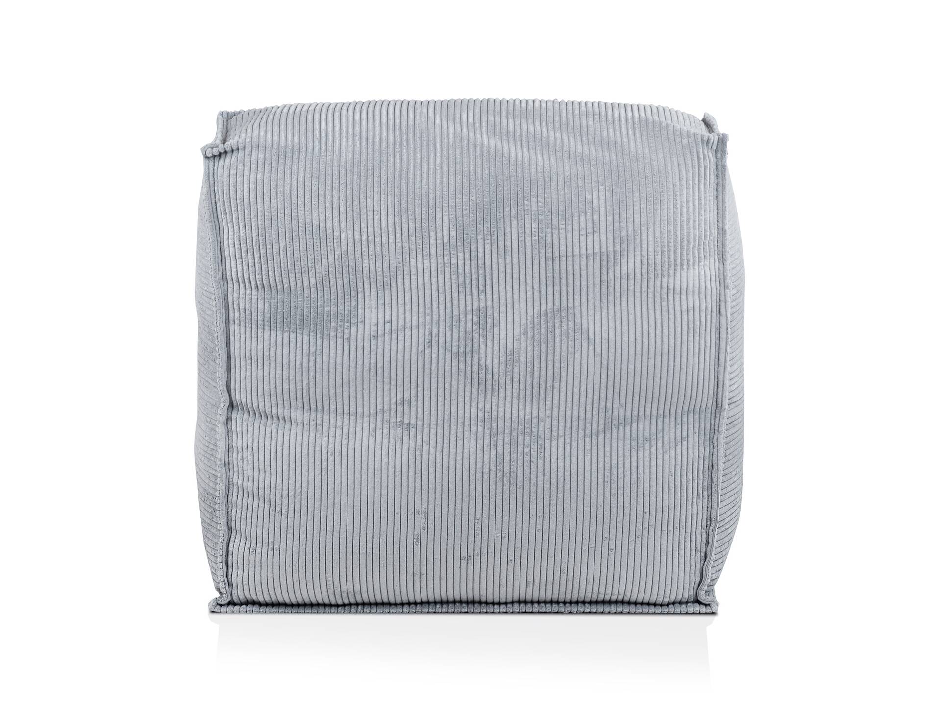 COZY Sitzsack, Material Cord Grau