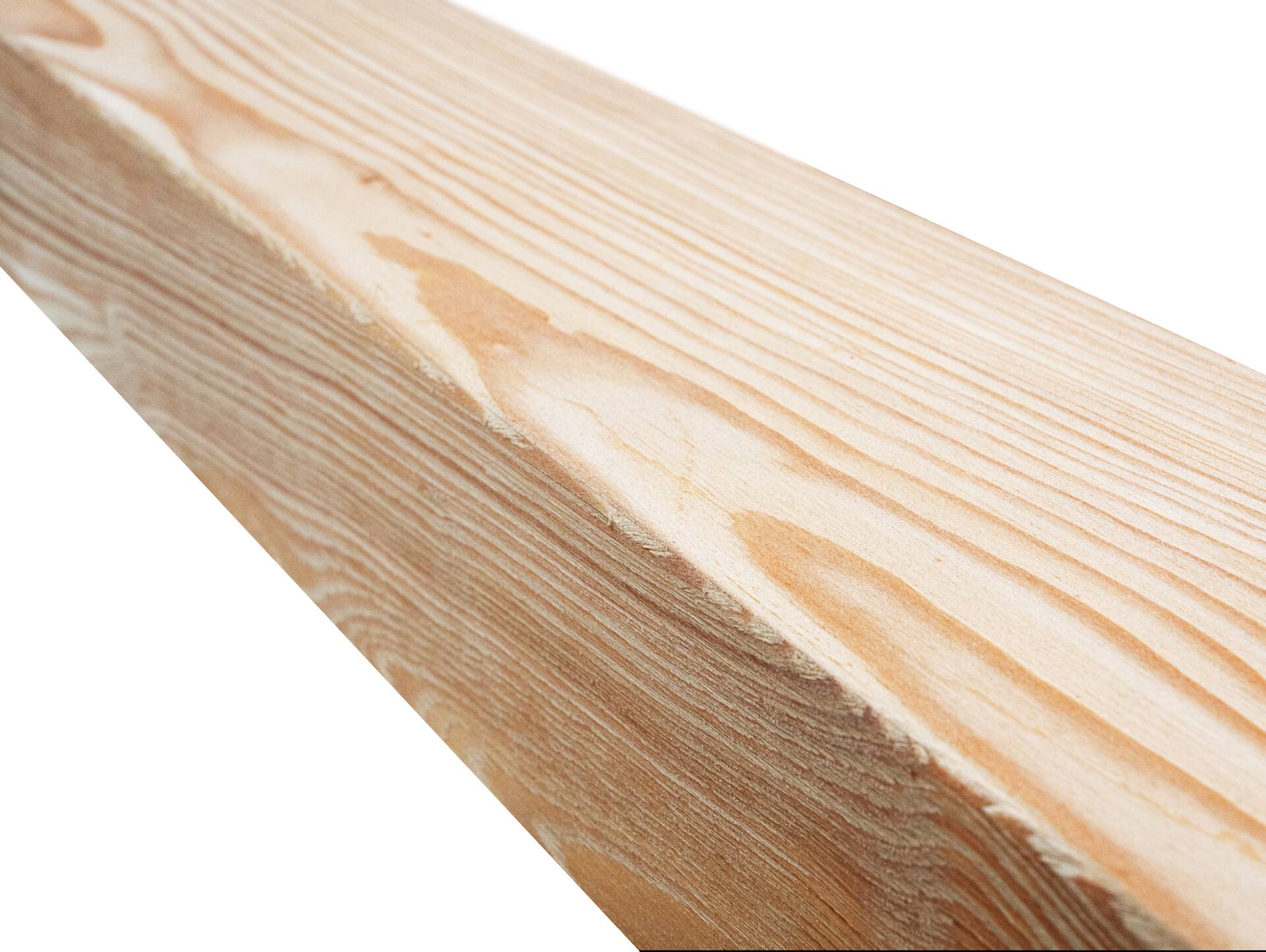 U-Balken / Zierbalken gebürstet, Lärche natur, Material Massivholz 120 x 80 mm | 1 Meter