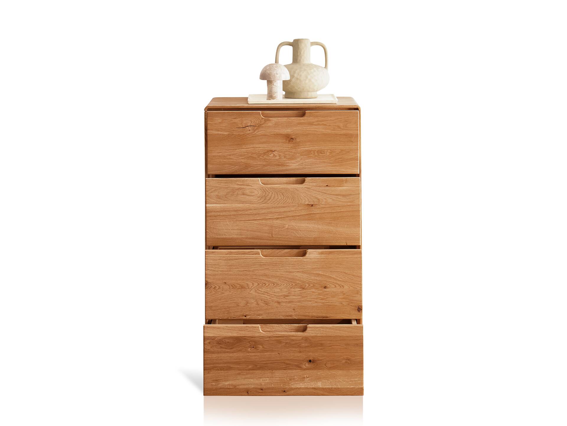 ANDINO Kommode IV, Material Massivholz, Wildeiche geölt 