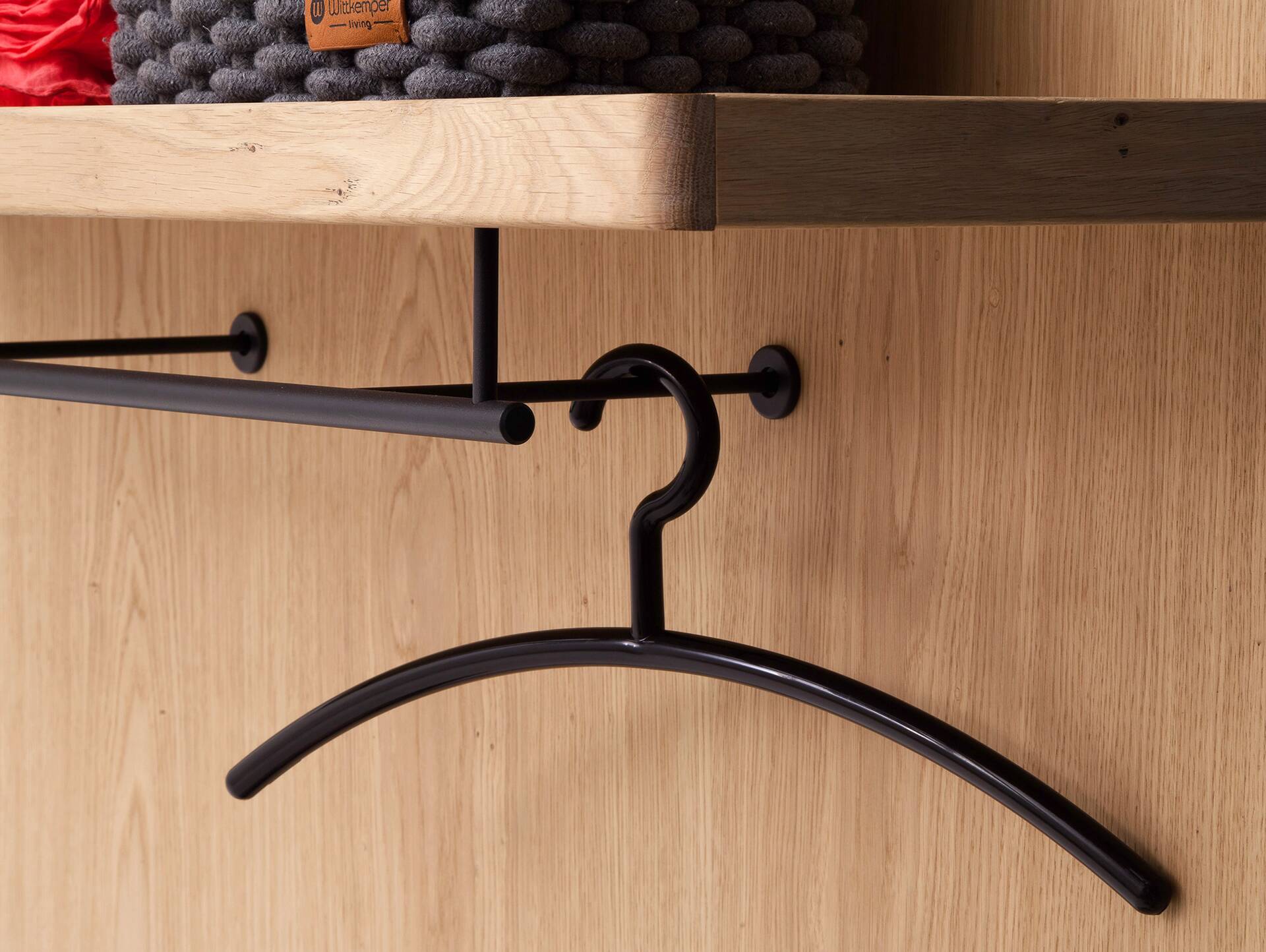 BRINSTONE Garderobenpaneel I, Material Spanplatte, Eiche Bianco furniert 