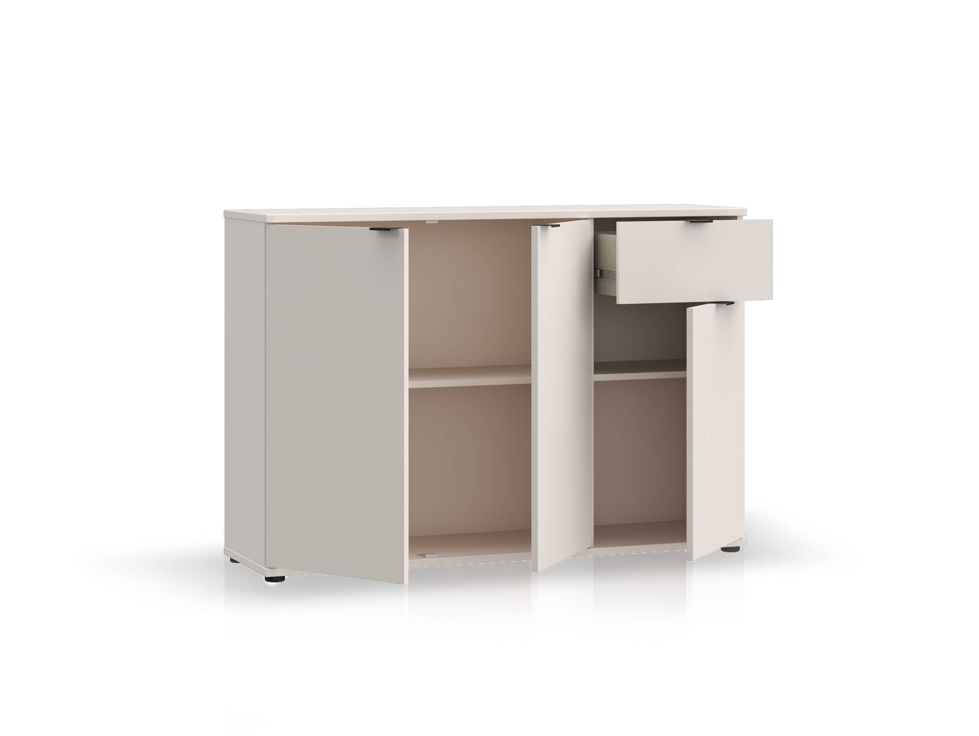 GINNY Kommode III, Material Spanplatte Sand